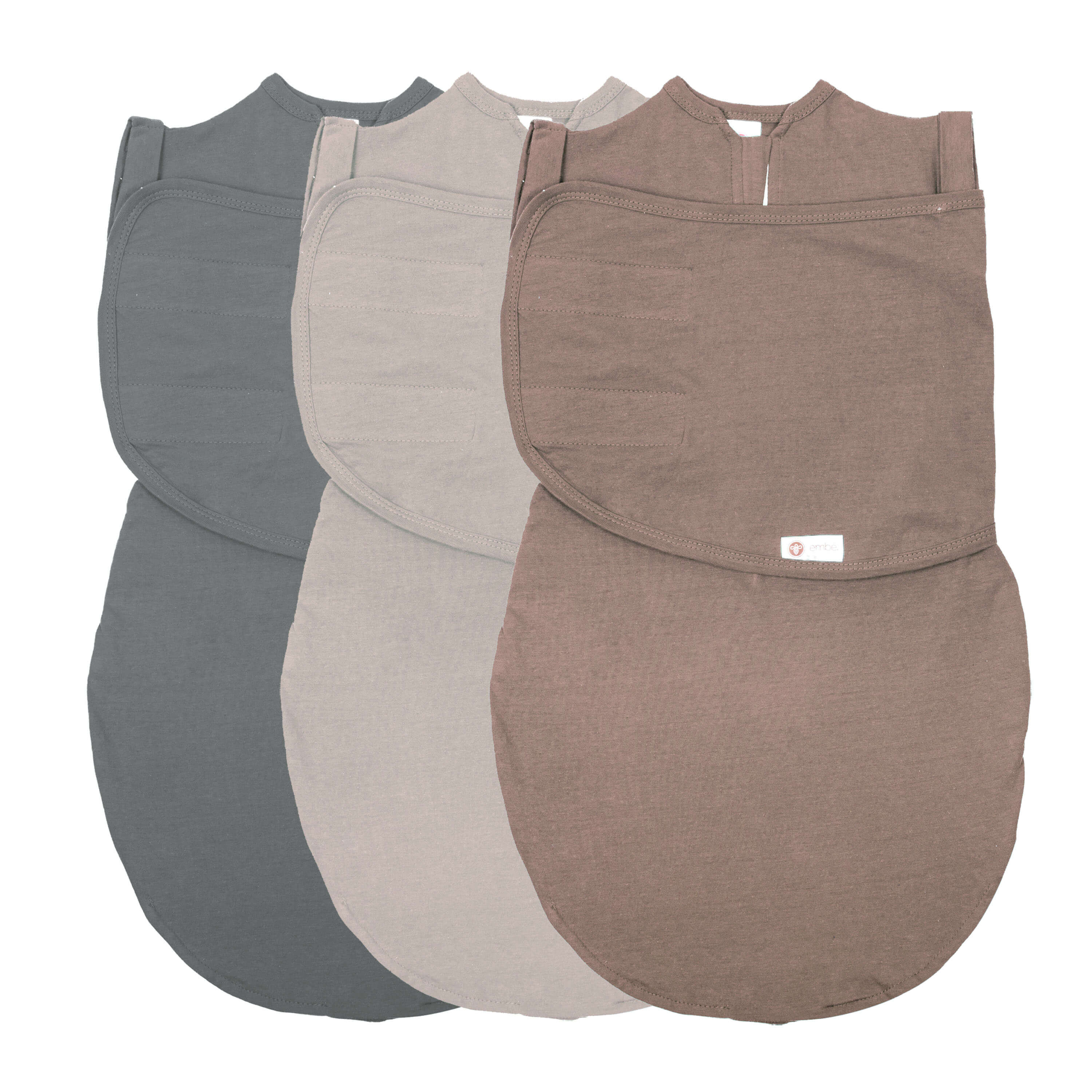 3-Pack Short Sleeve Swaddle Sack Bundle