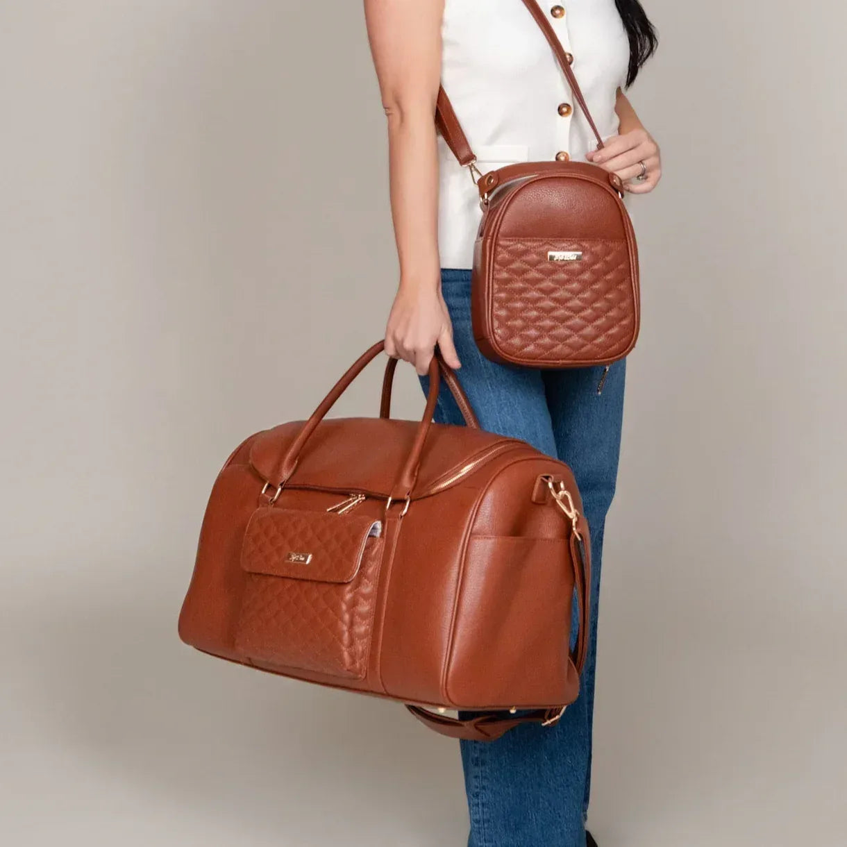 Classic Snack Bag | Caramel Brown