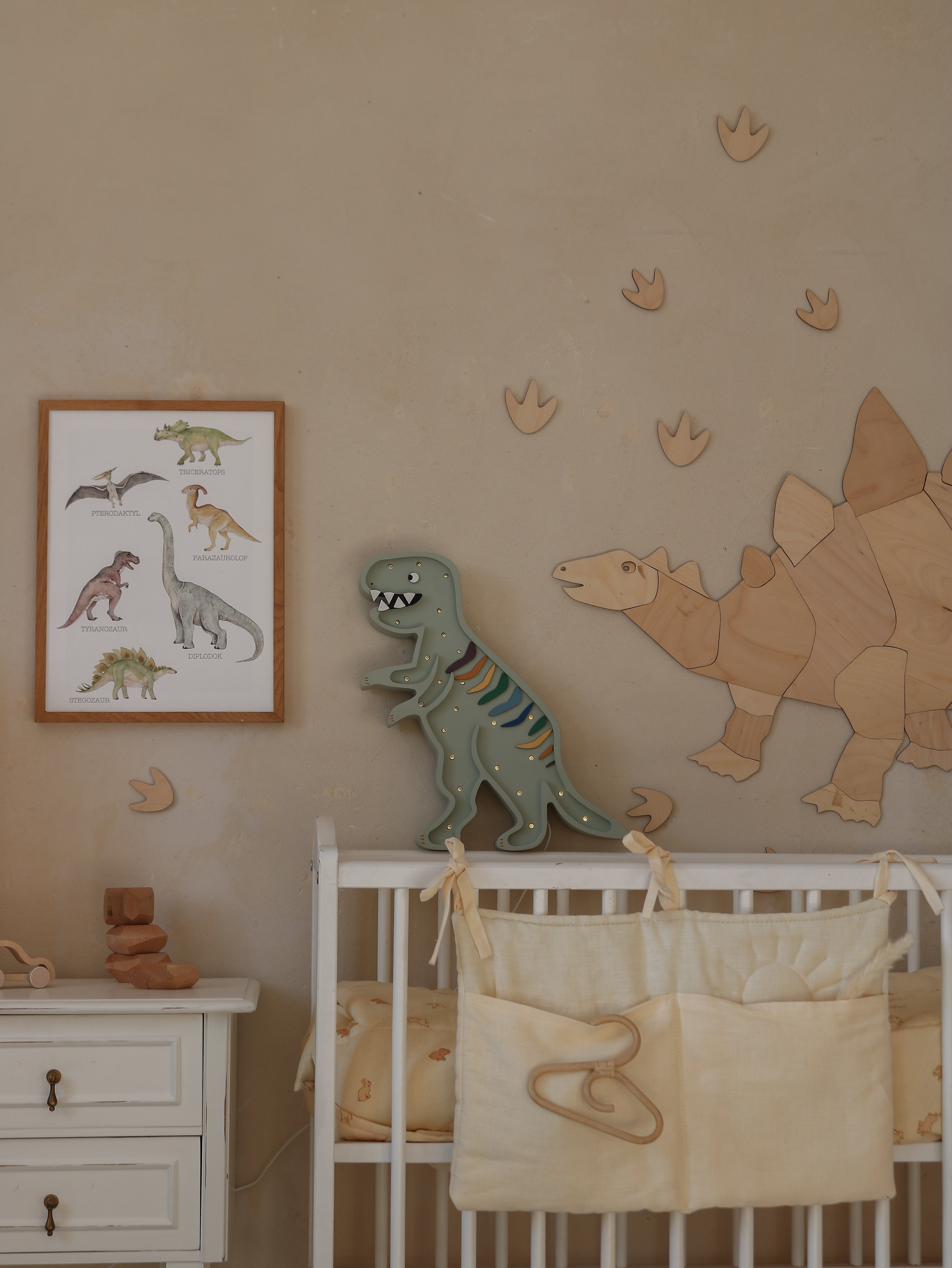 Little Lights T Rex Lamp