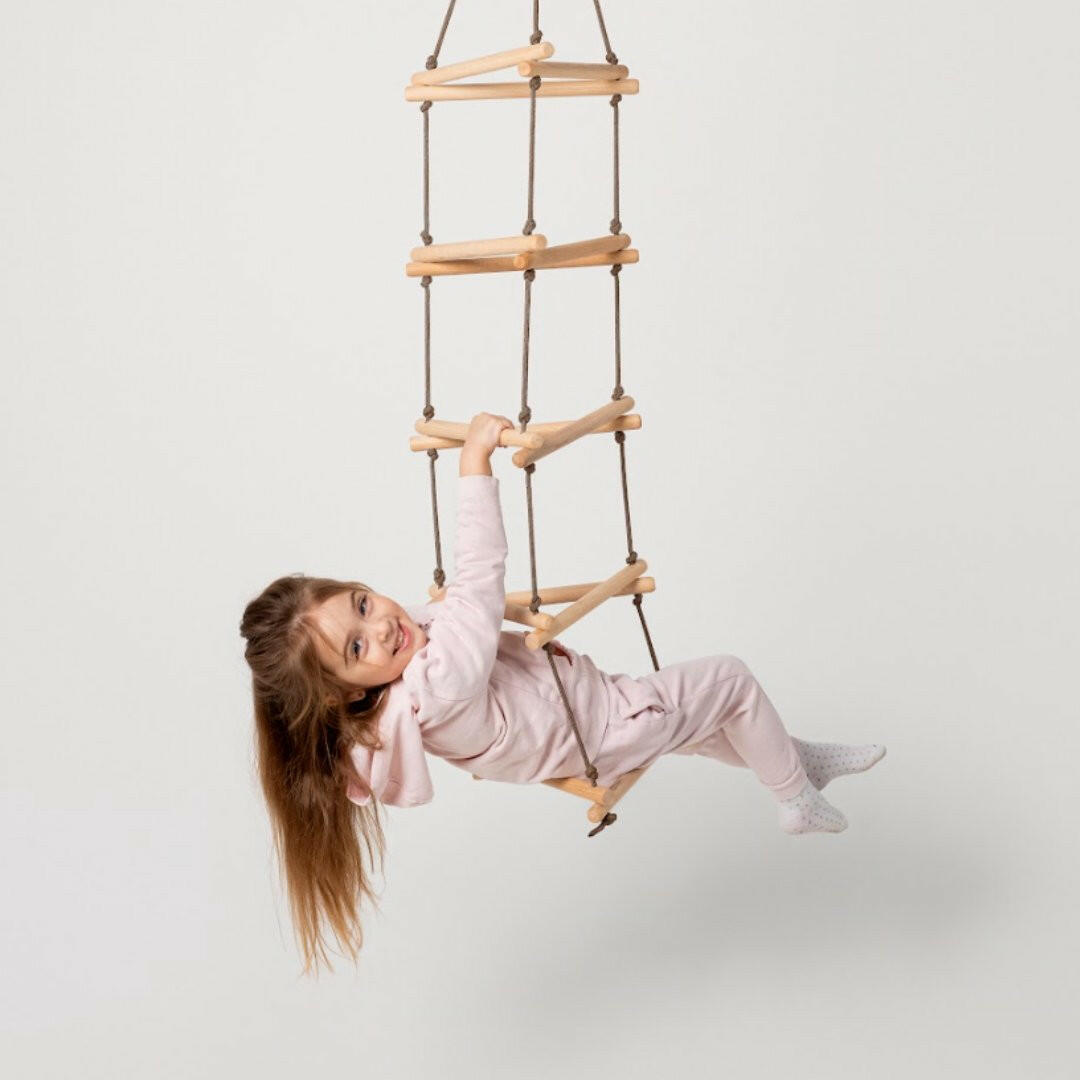 Triangle rope ladder for kids Single Swing Goodevas