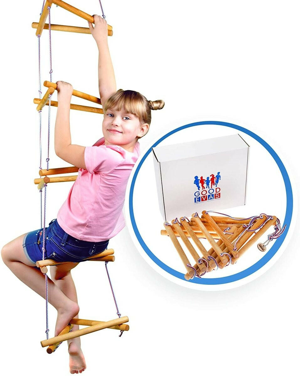 Triangle rope ladder for kids Single Swing Goodevas Default Title