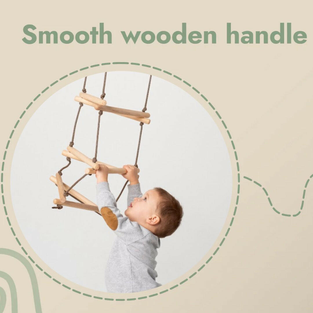 Triangle rope ladder for kids Single Swing Goodevas