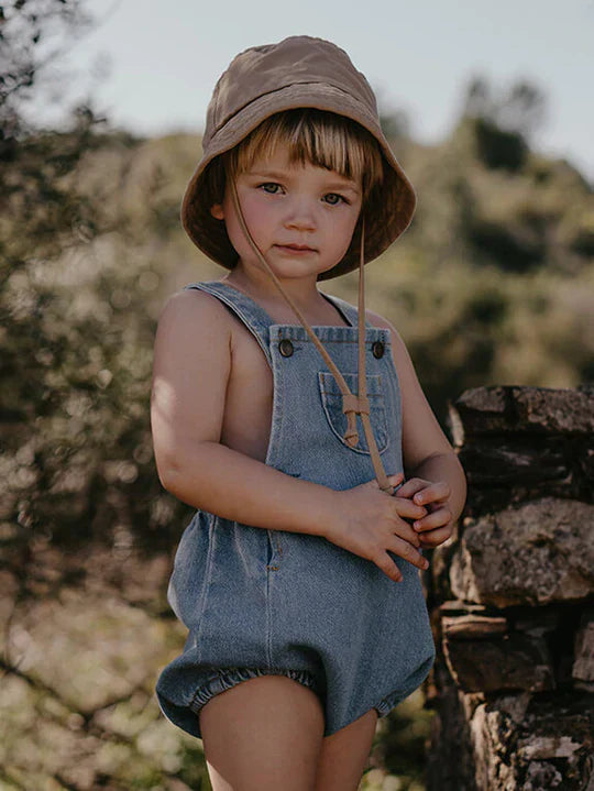 The Stone Romper - Light denim