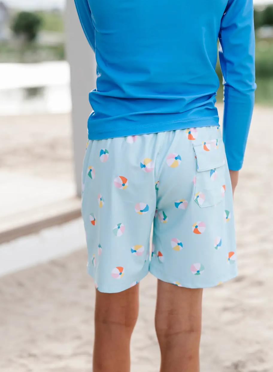 Boy Swim Short - Beach Ball
