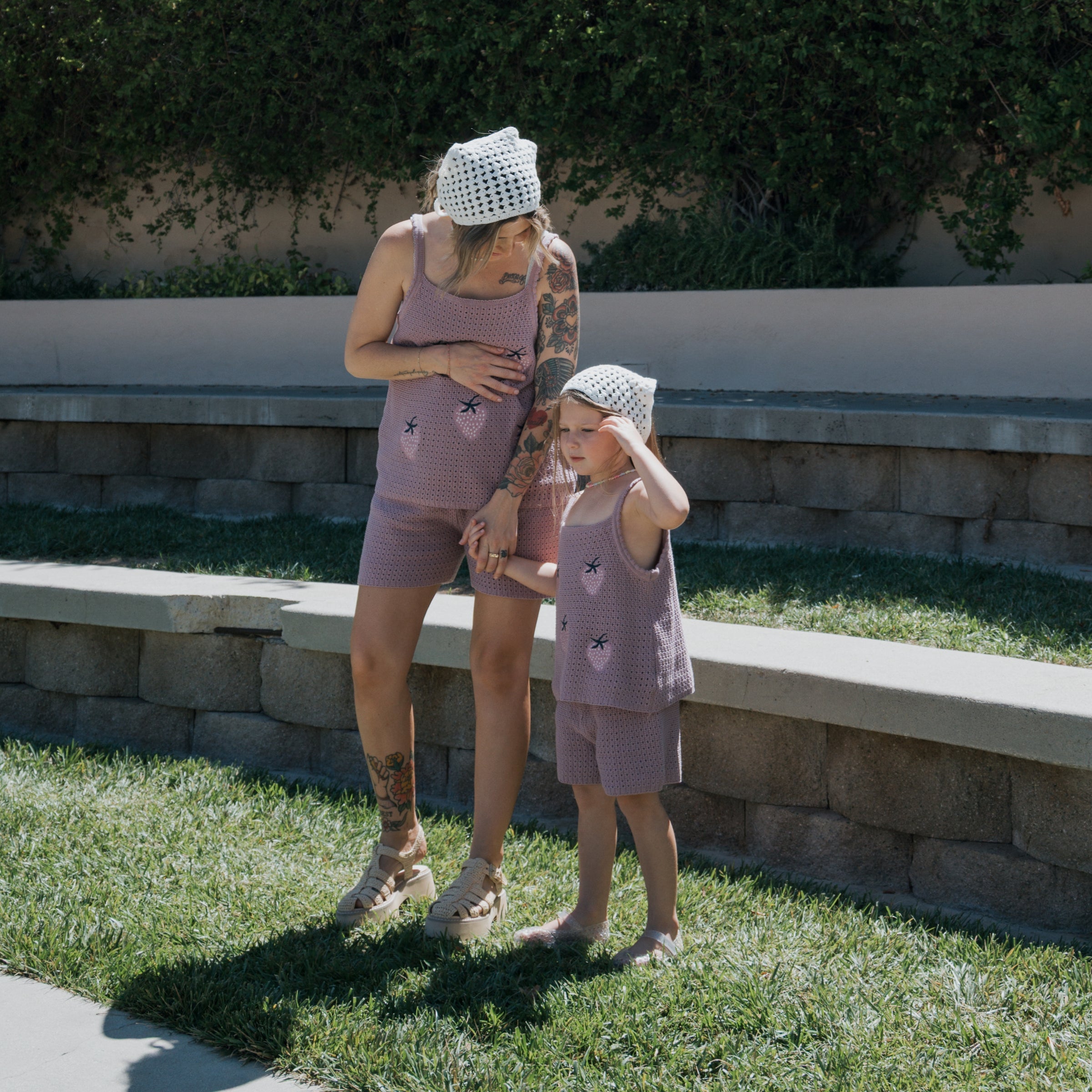 Women's Knit Short Set | Matilda