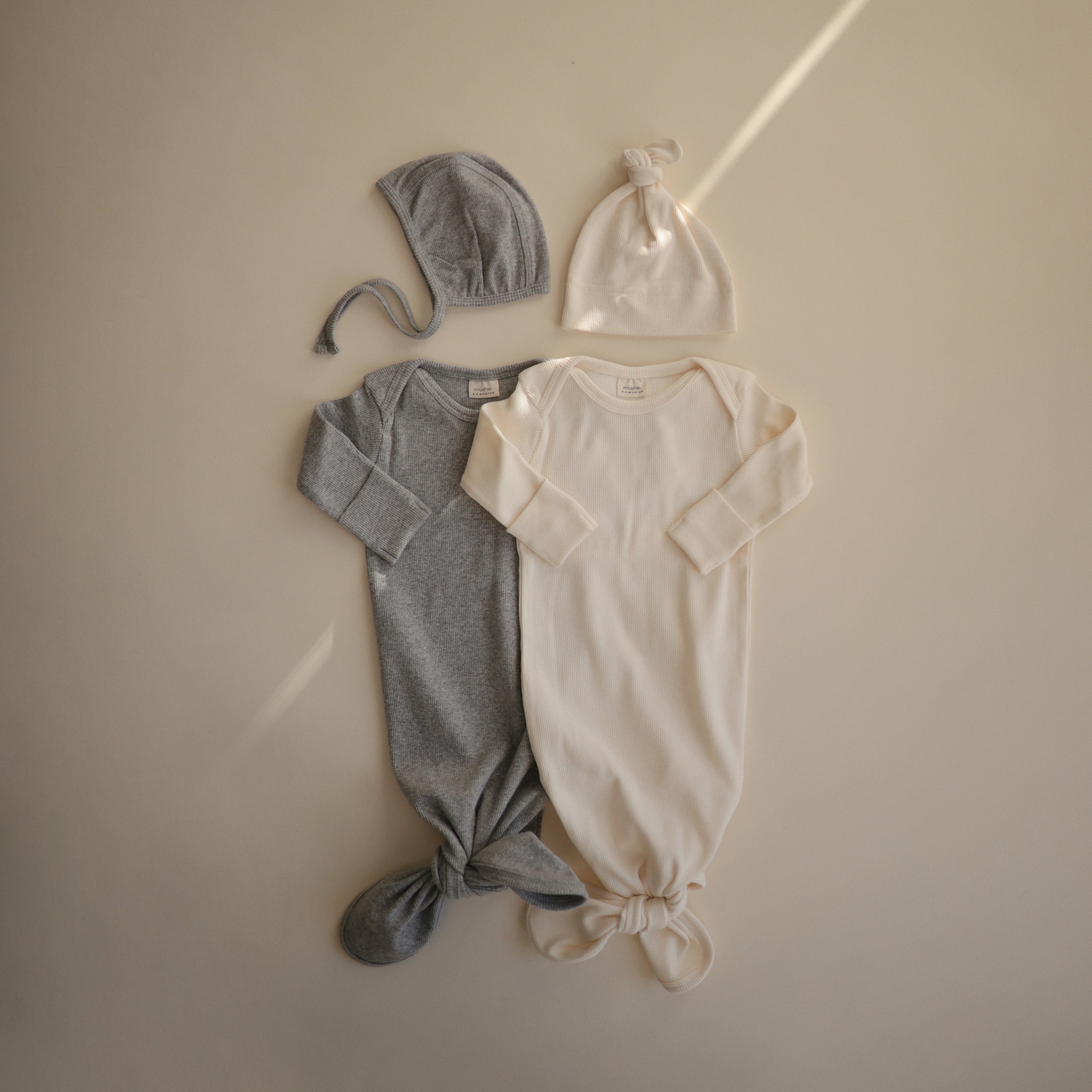 Ribbed Baby Beanie Baby Clothes Mushie