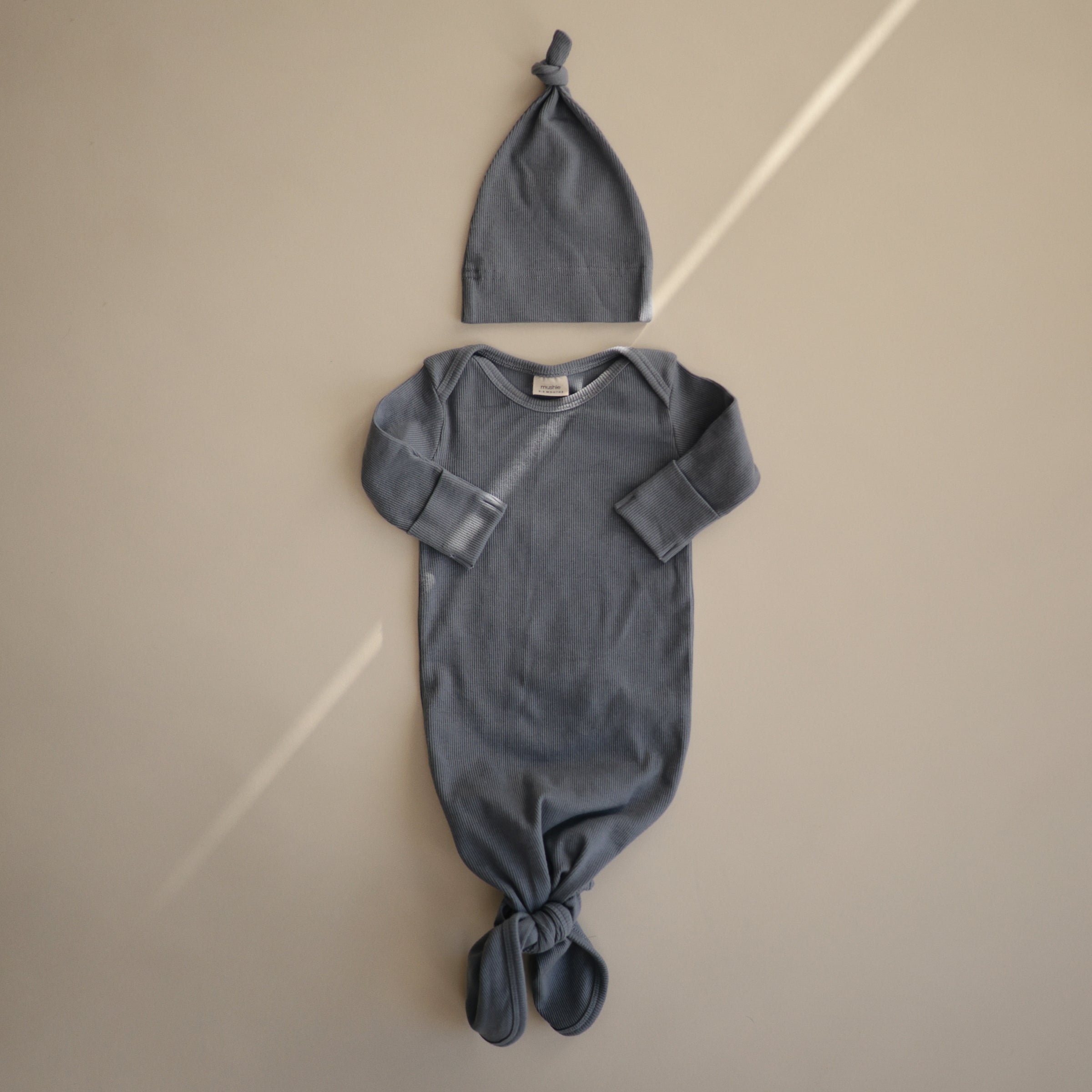 Ribbed Baby Beanie Baby Clothes Mushie