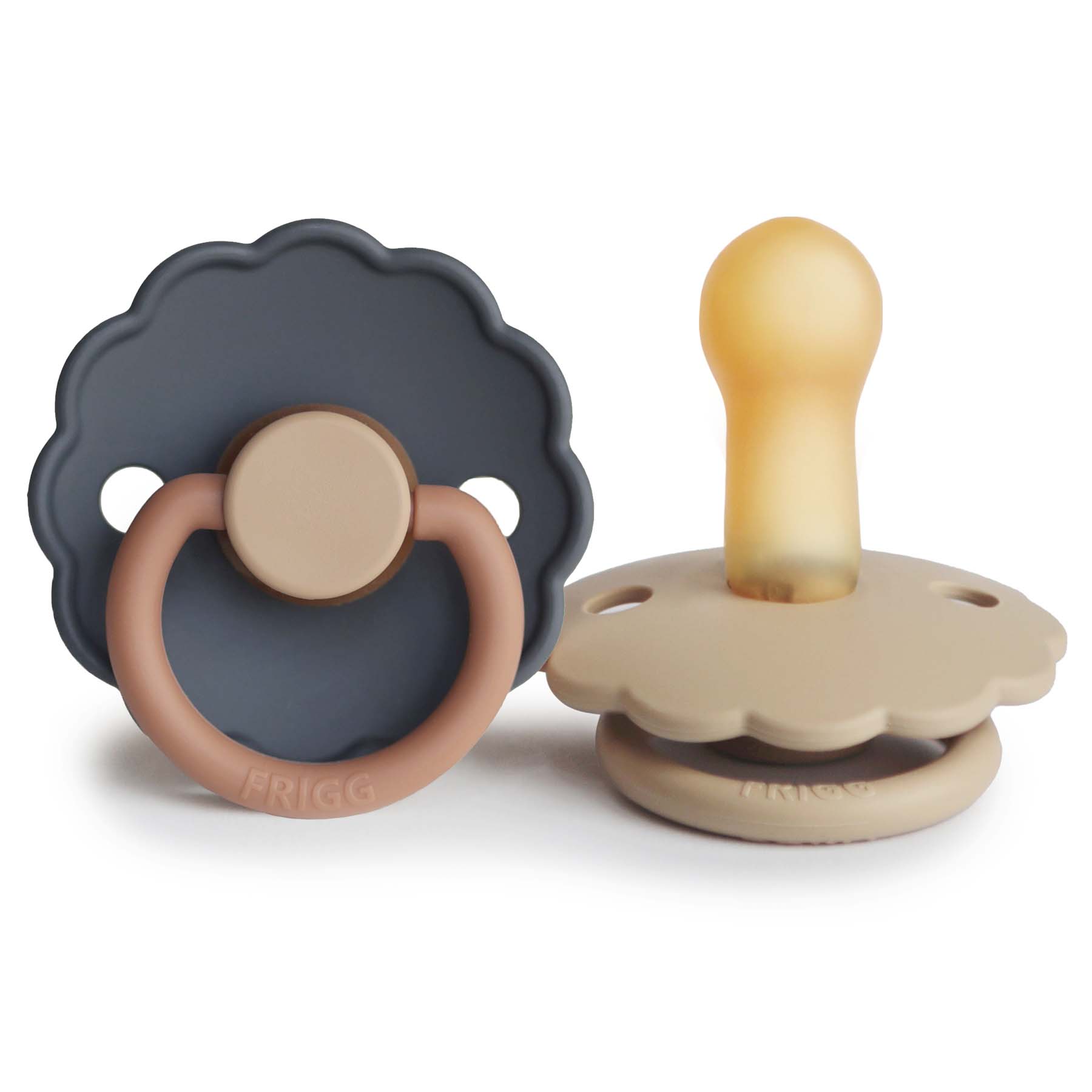 FRIGG Daisy Natural Rubber Pacifier 2-Pack FRIGG PACIFIERS Mushie
