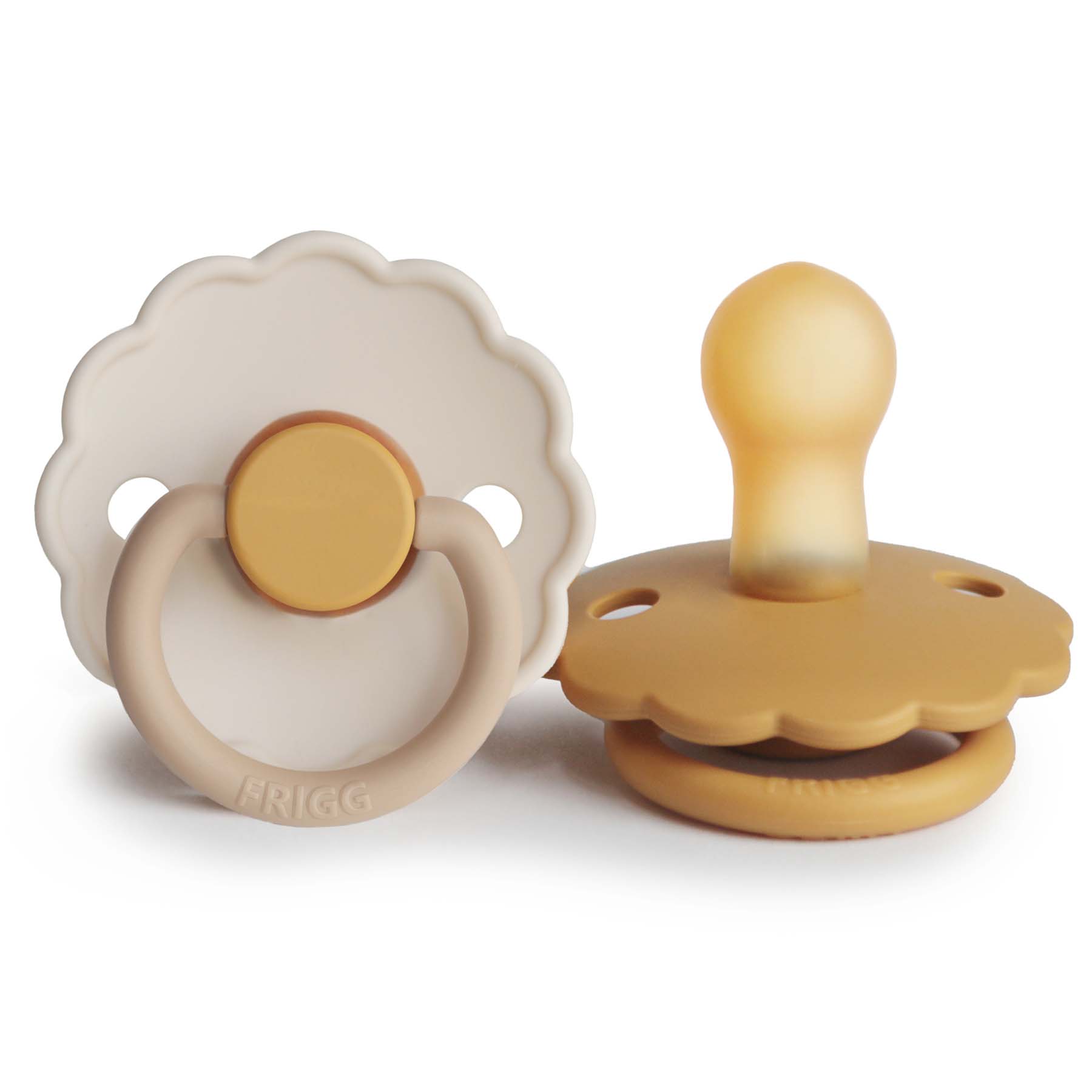FRIGG Daisy Natural Rubber Pacifier 2-Pack FRIGG PACIFIERS Mushie