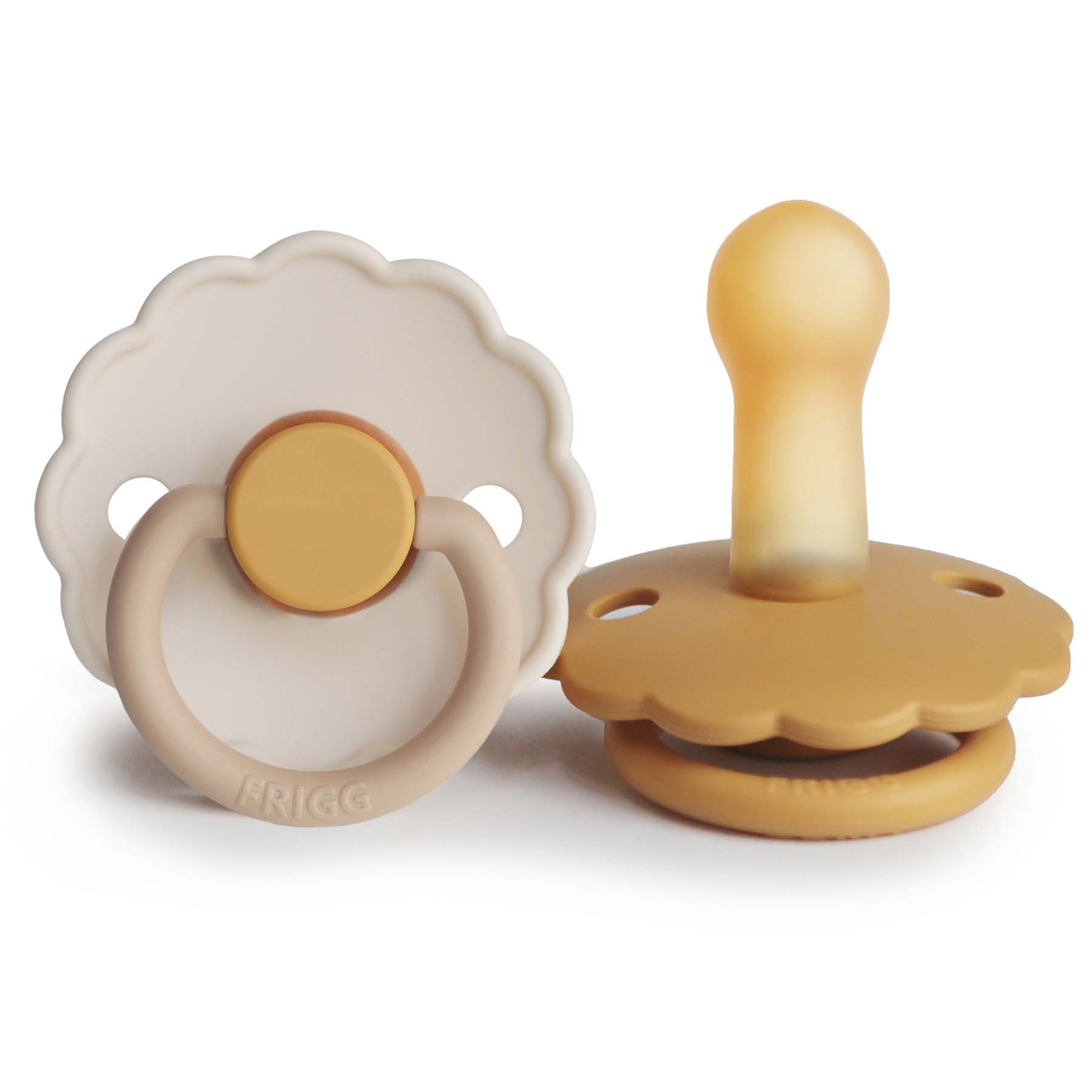 FRIGG Daisy Natural Rubber Pacifier 2-Pack FRIGG PACIFIERS Mushie