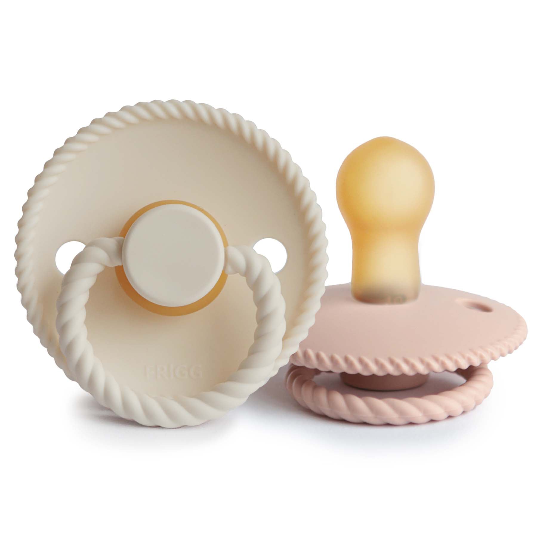 FRIGG Rope Natural Rubber Pacifier 2-Pack FRIGG PACIFIERS Mushie