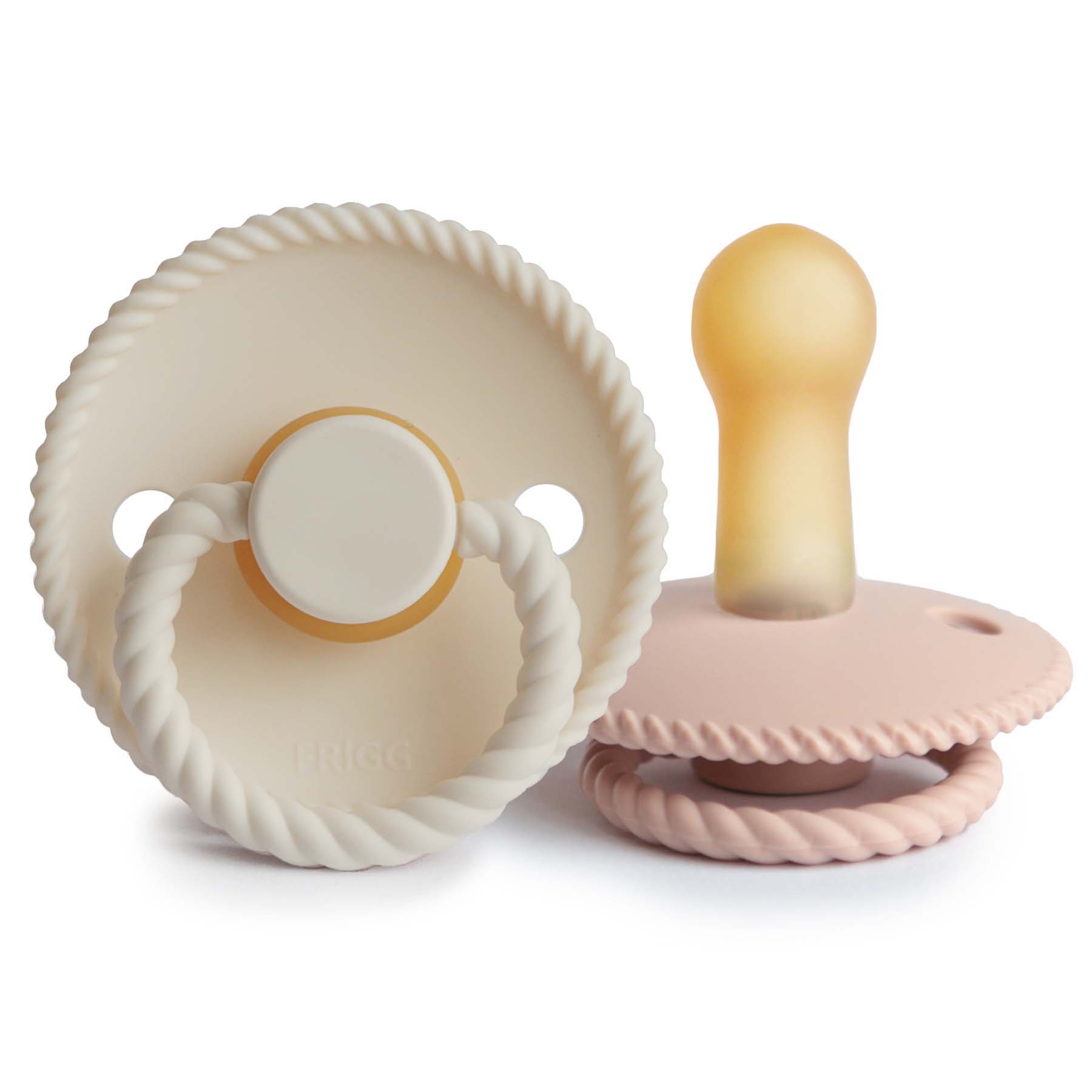 FRIGG Rope Natural Rubber Pacifier 2-Pack FRIGG PACIFIERS Mushie