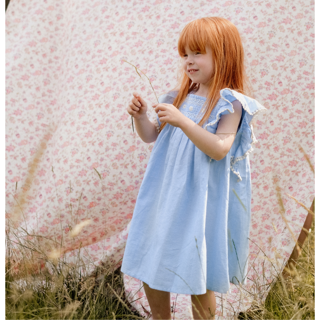 Martine Dress - Light Blue