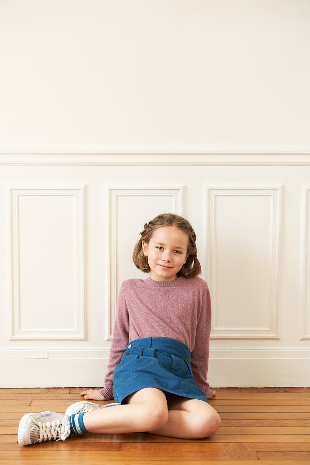 Kid Crewneck Sweater - Pink