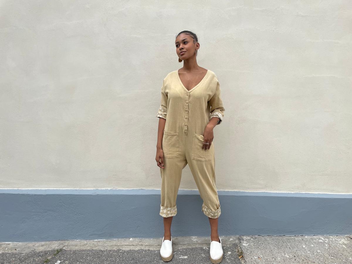 Liberté Mustard Jumpsuit