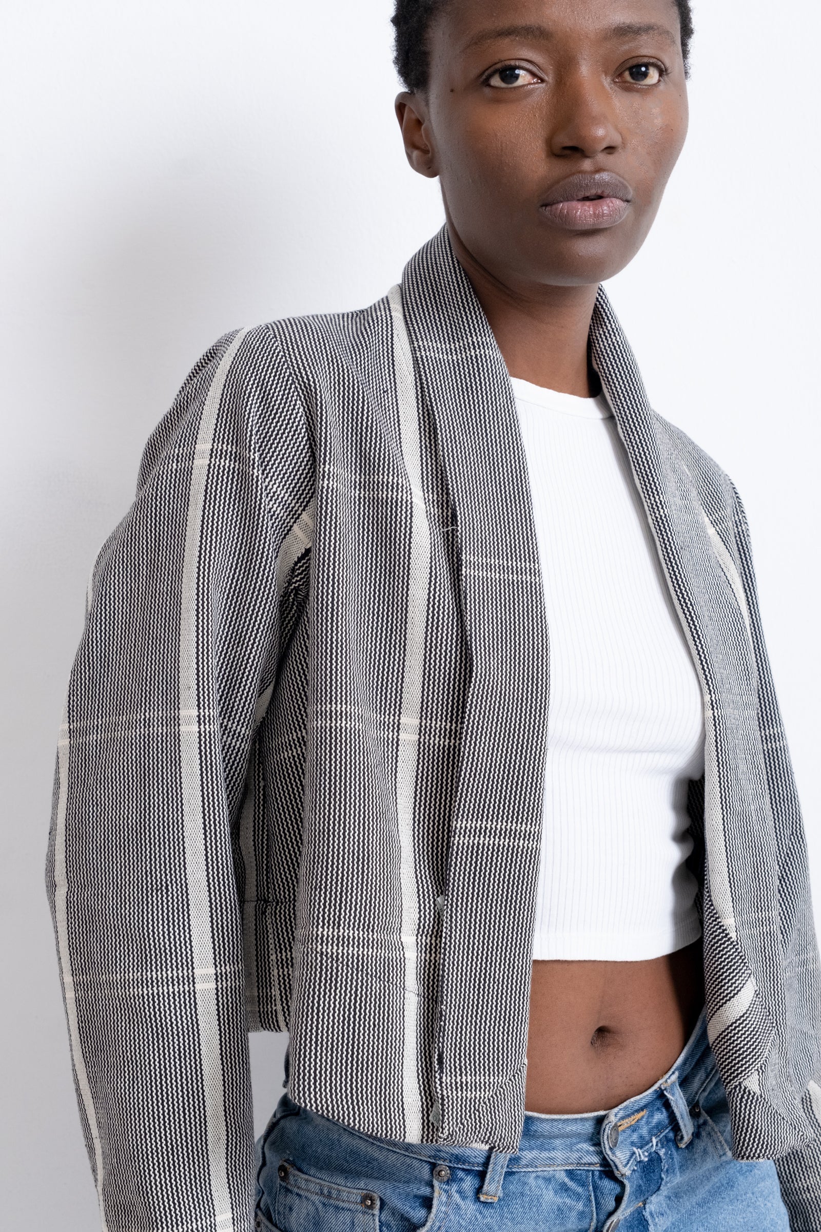 Abiba Jacket - Guinea Fowl