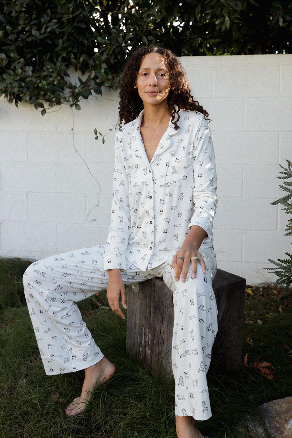 Kenny PJ Pant - Dog Print - FINAL SALE