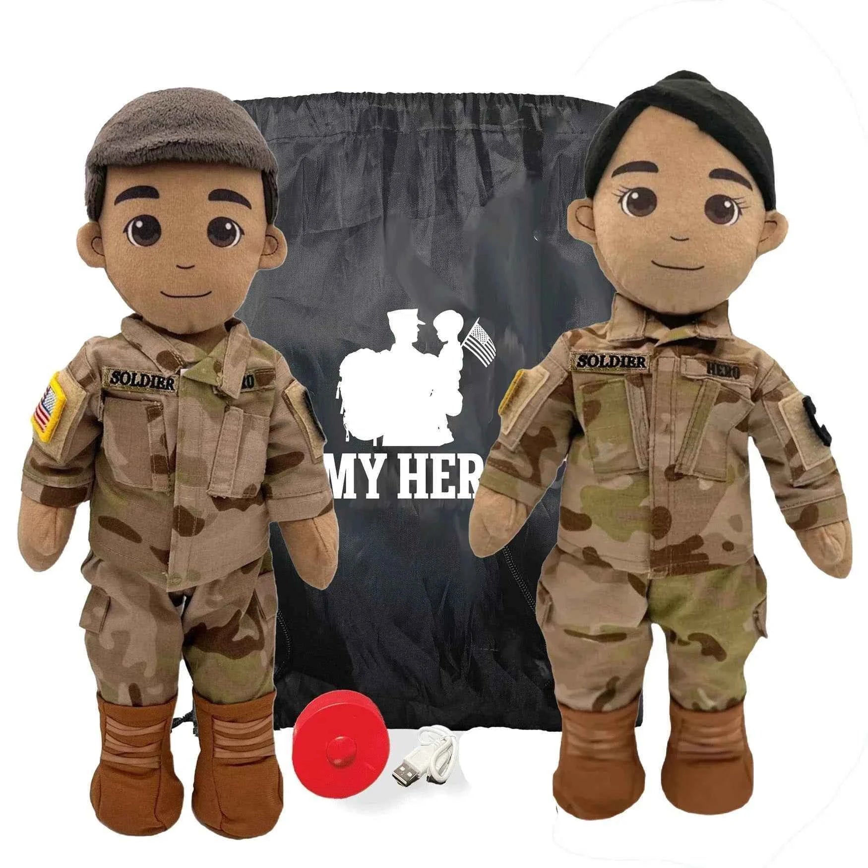 Army Daddy Doll | Military Doll & Army Doll | Recordable