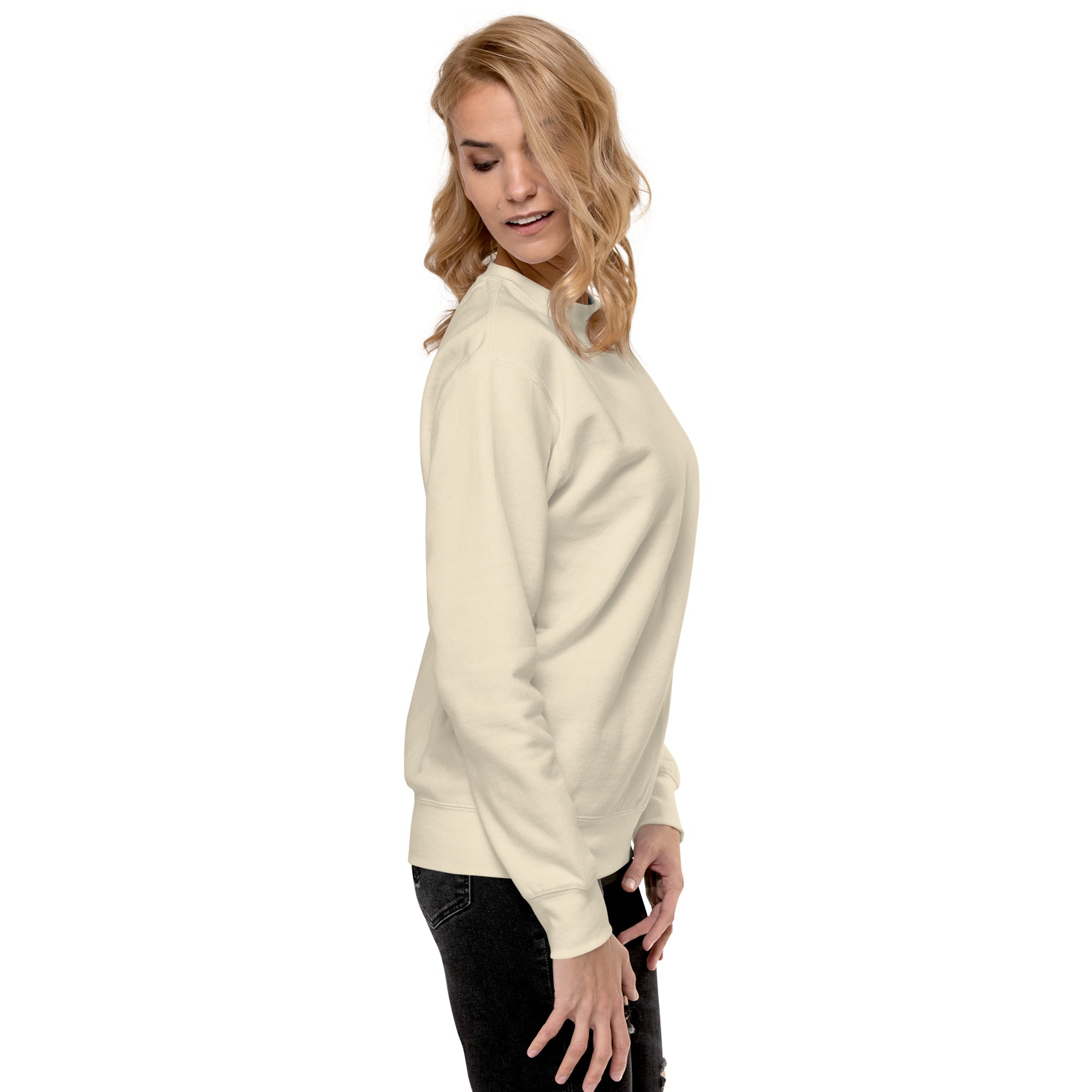 Mama. Embroidered | Premium Adult Sweatshirt