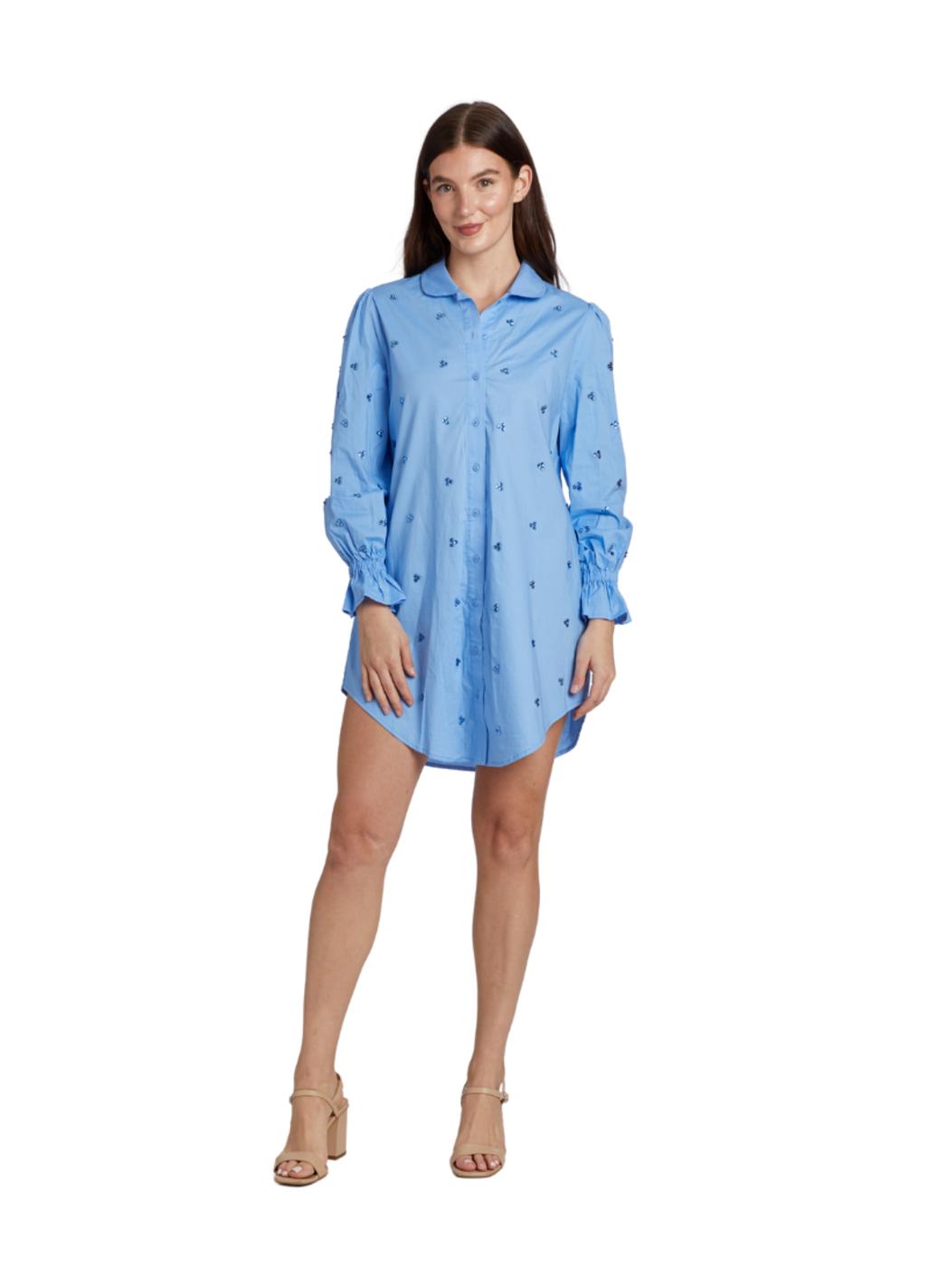 Gretchen Dress - French Blue