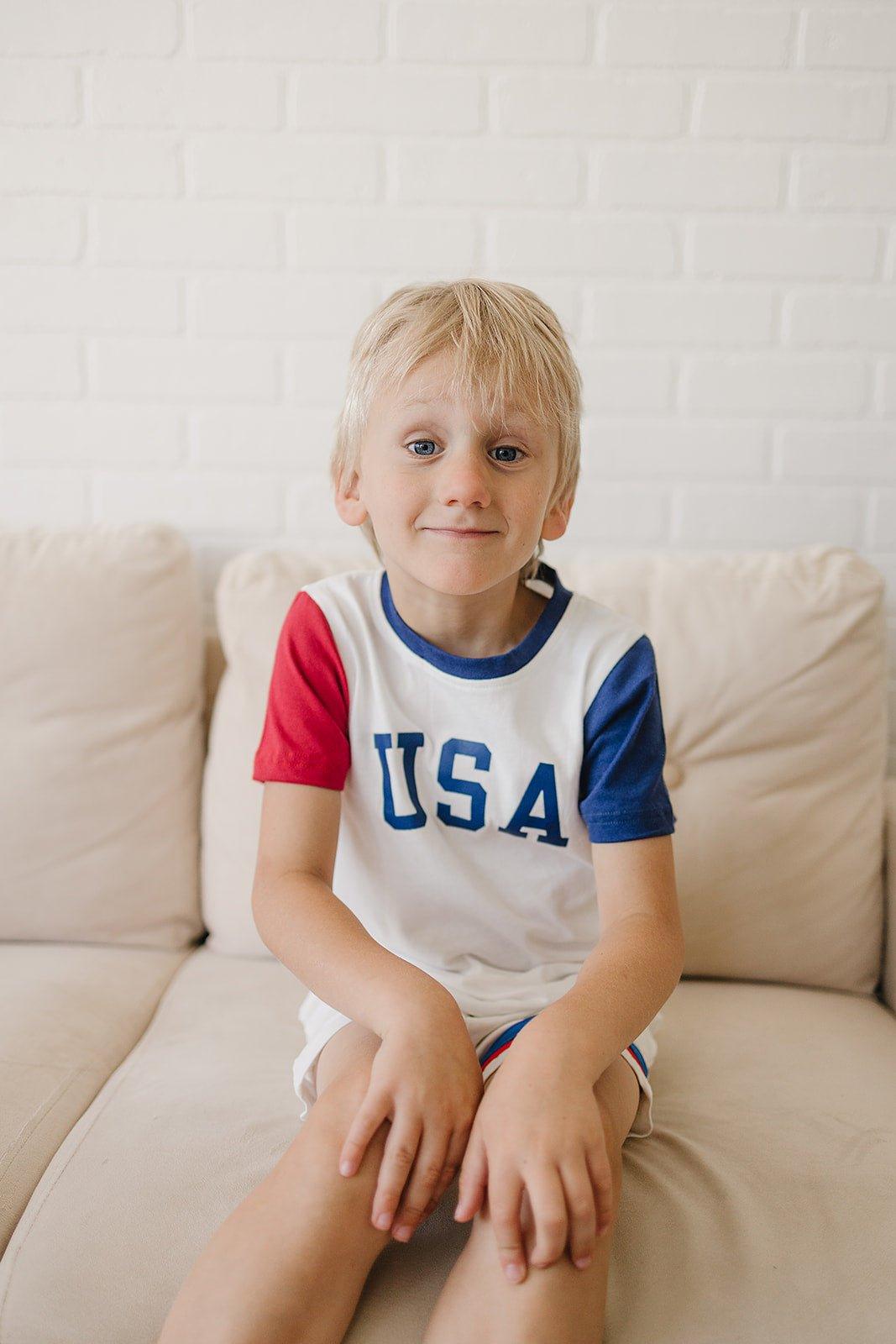 USA Colorblock T-Shirt