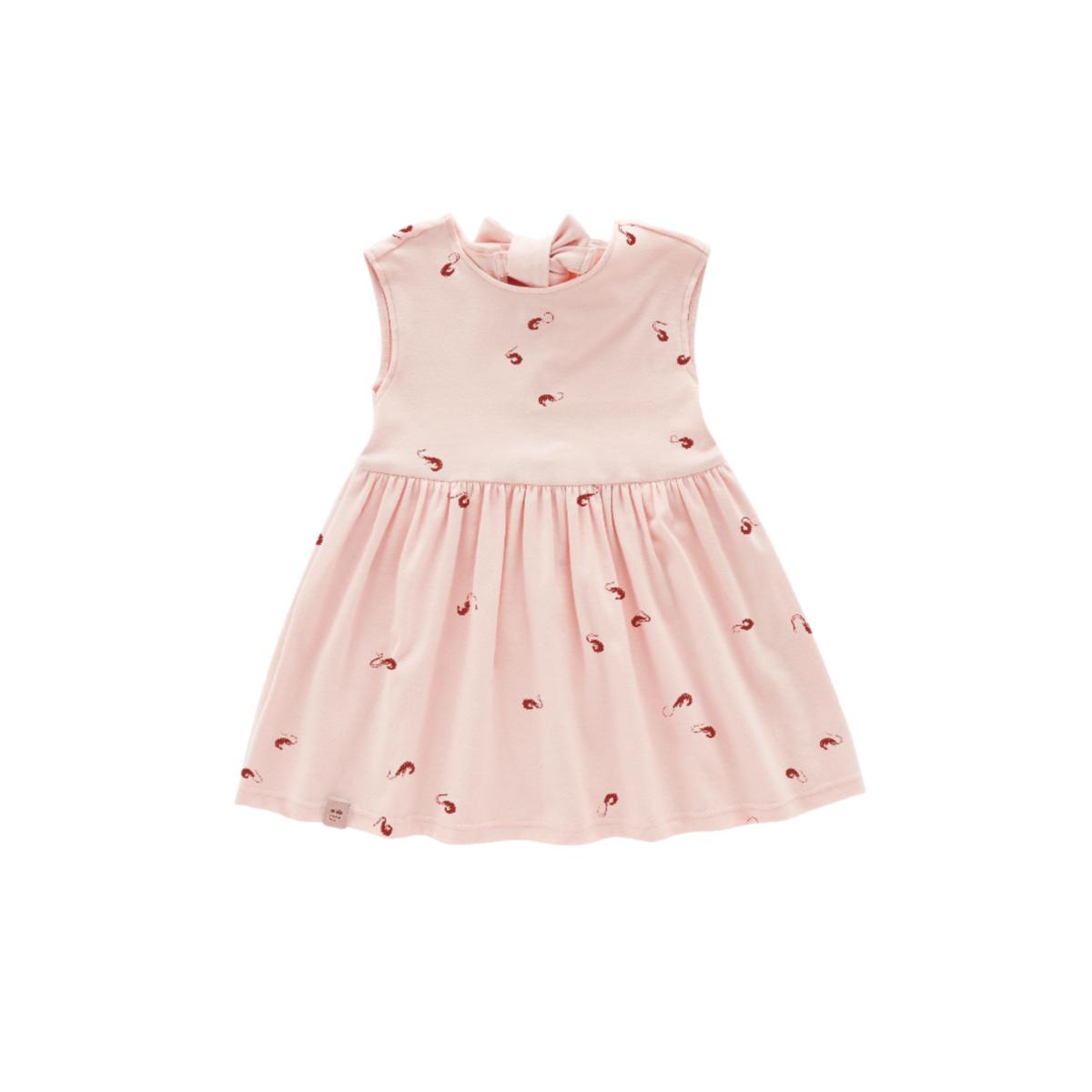 Fit & Flare Jersey Dress - Pink