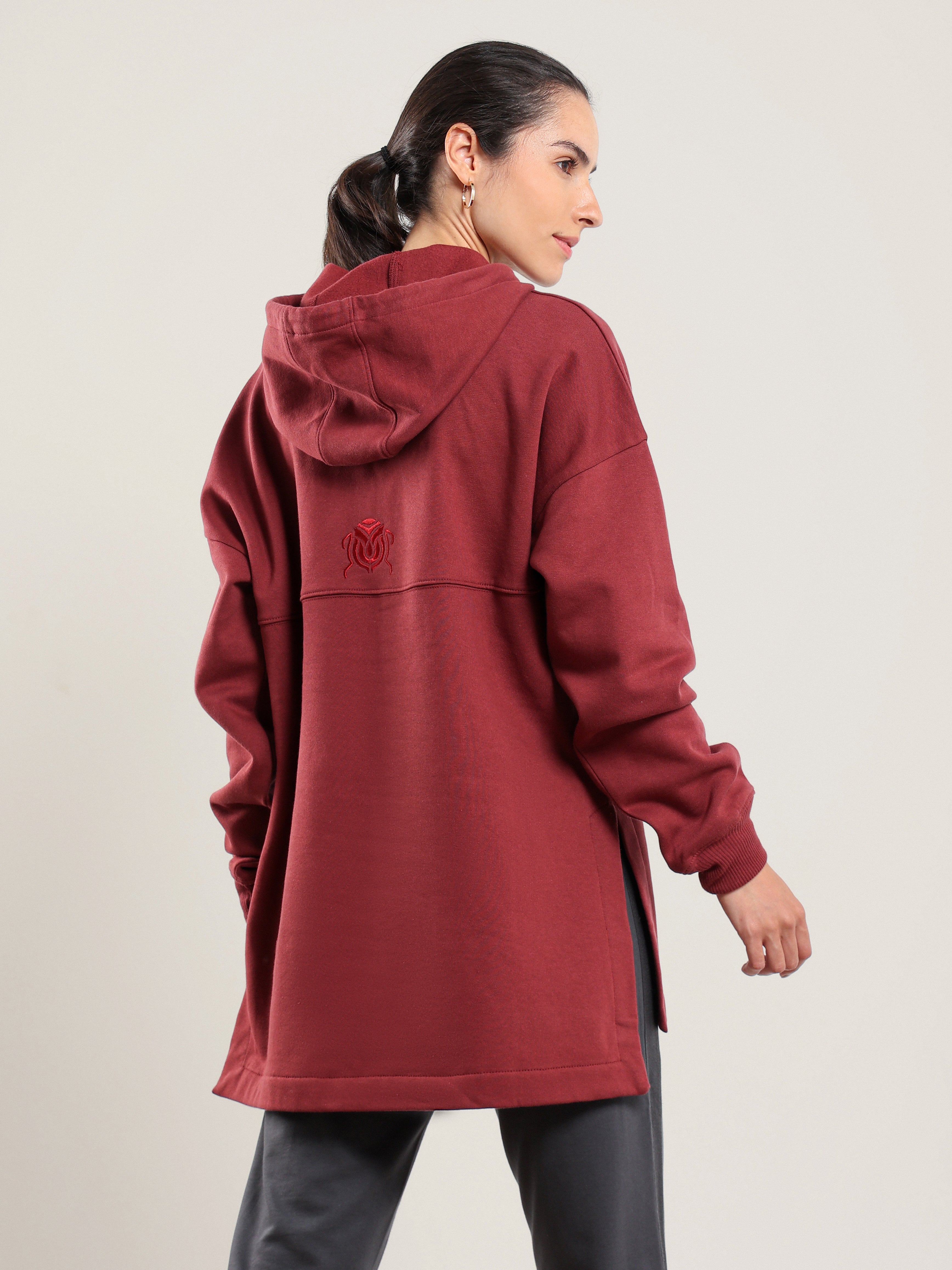 Zaina Hoodie - Brick
