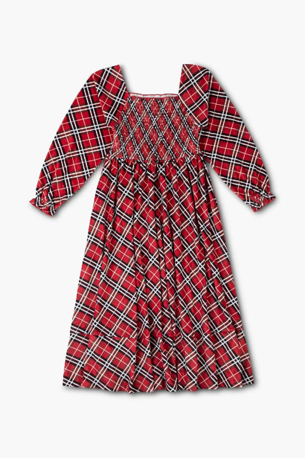 Velour Adult Life of the Party Dress - Christmas Tartan - FINAL SALE