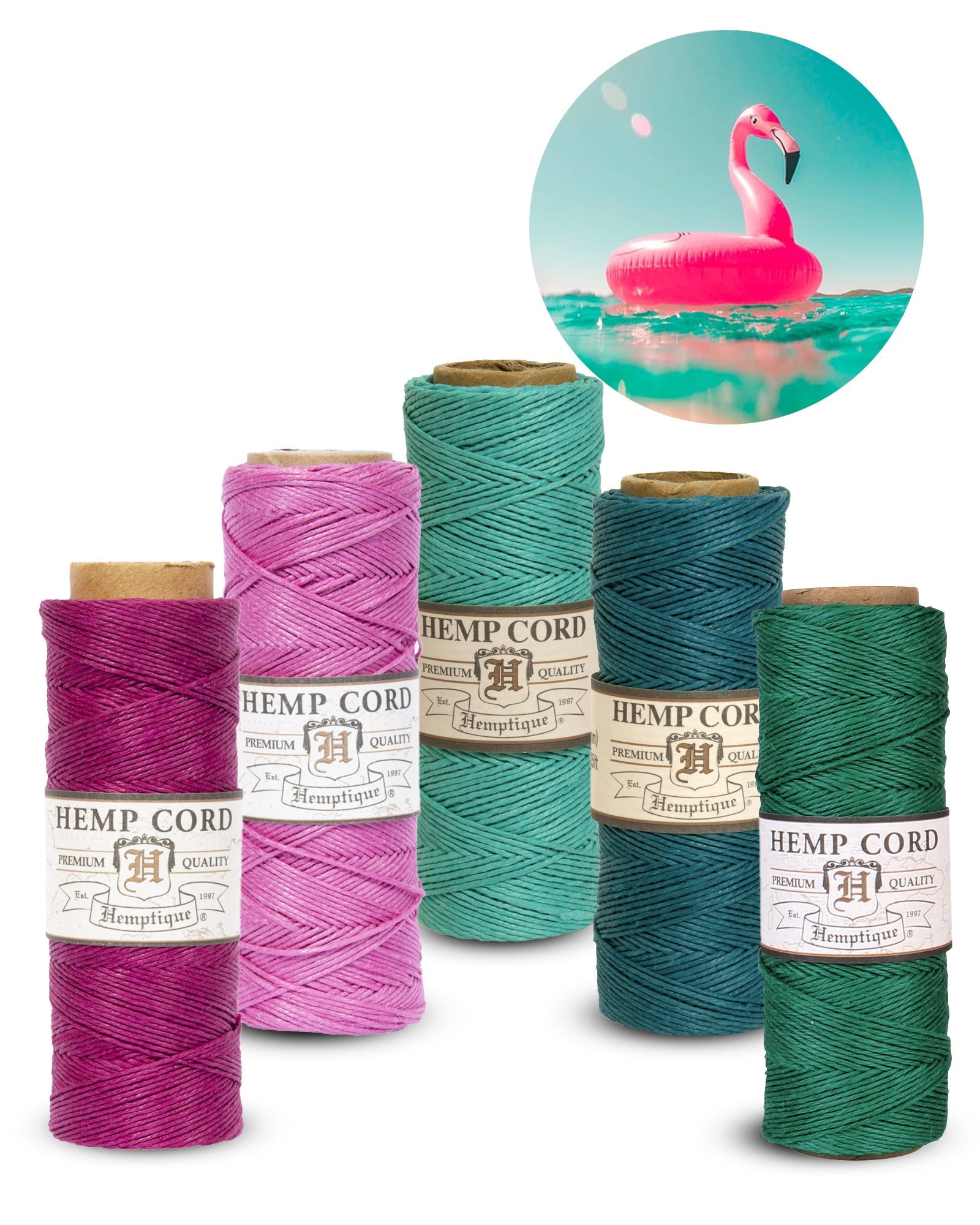 Value Packs #10 (0.5mm) Hemp Cord Spools