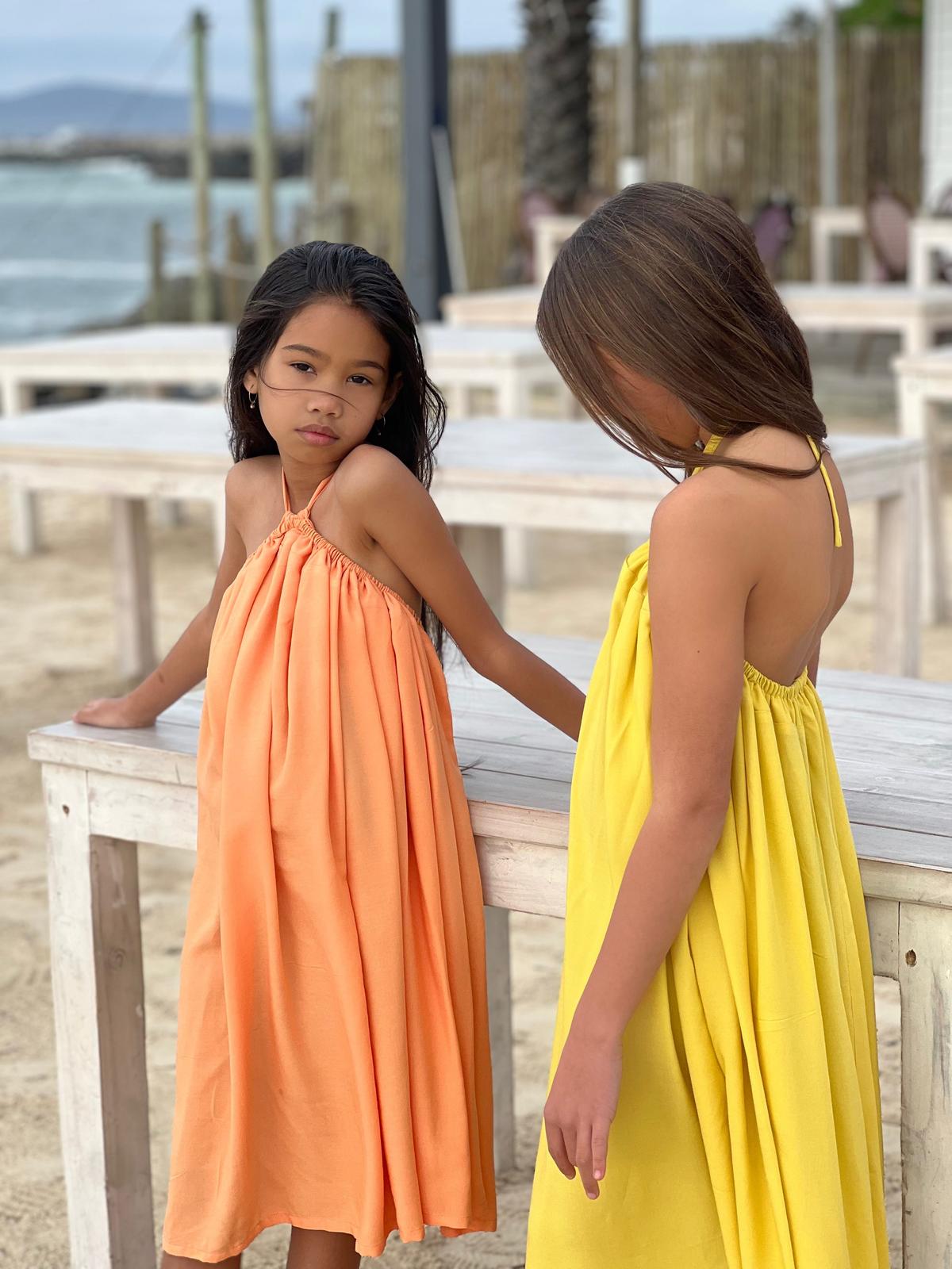 Peach Summer Halter - Peach