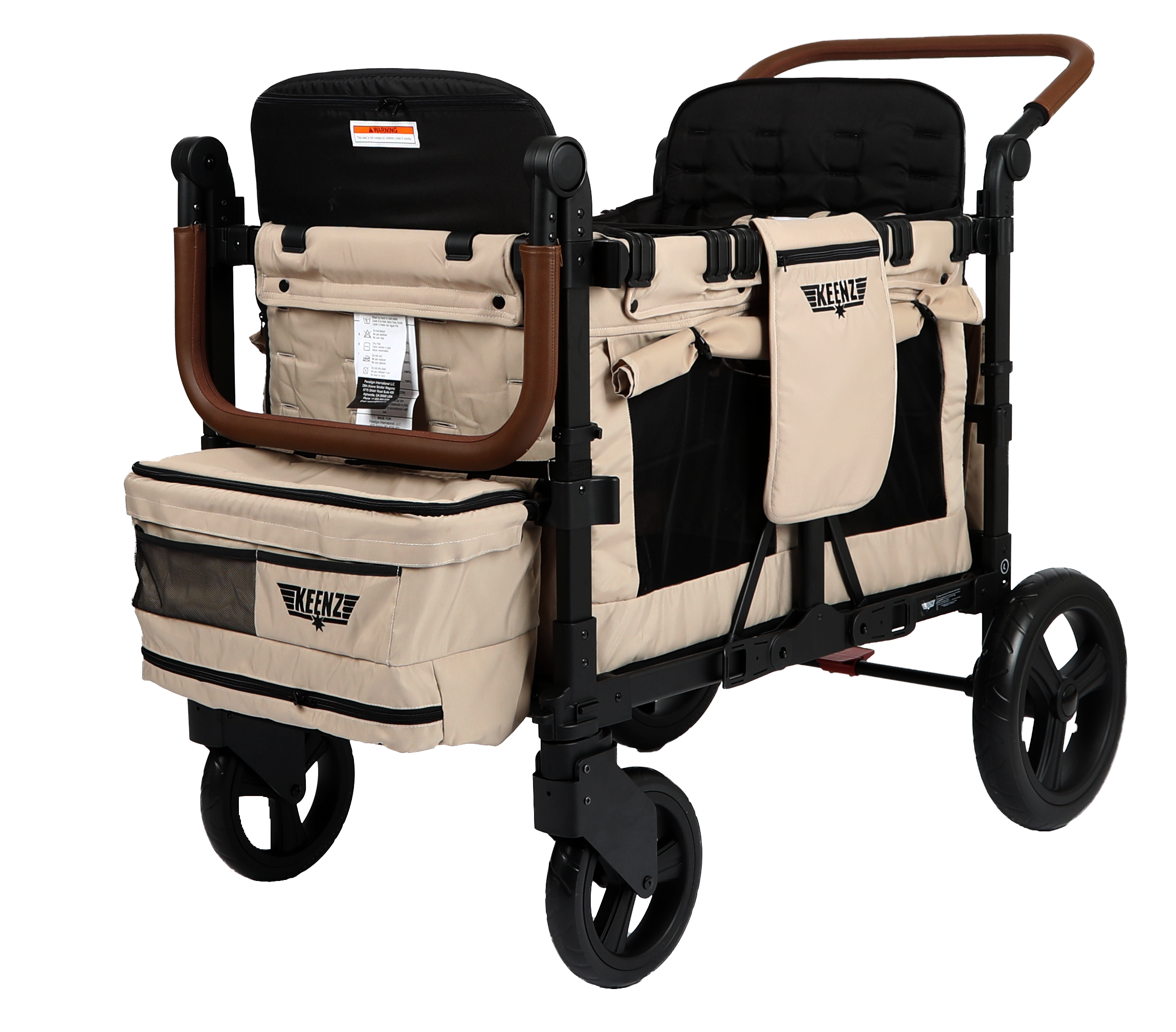Keenz Vyo͞o The Seating Chameleon Stroller Wagon 4-Passengers Keenz Stroller Wagons