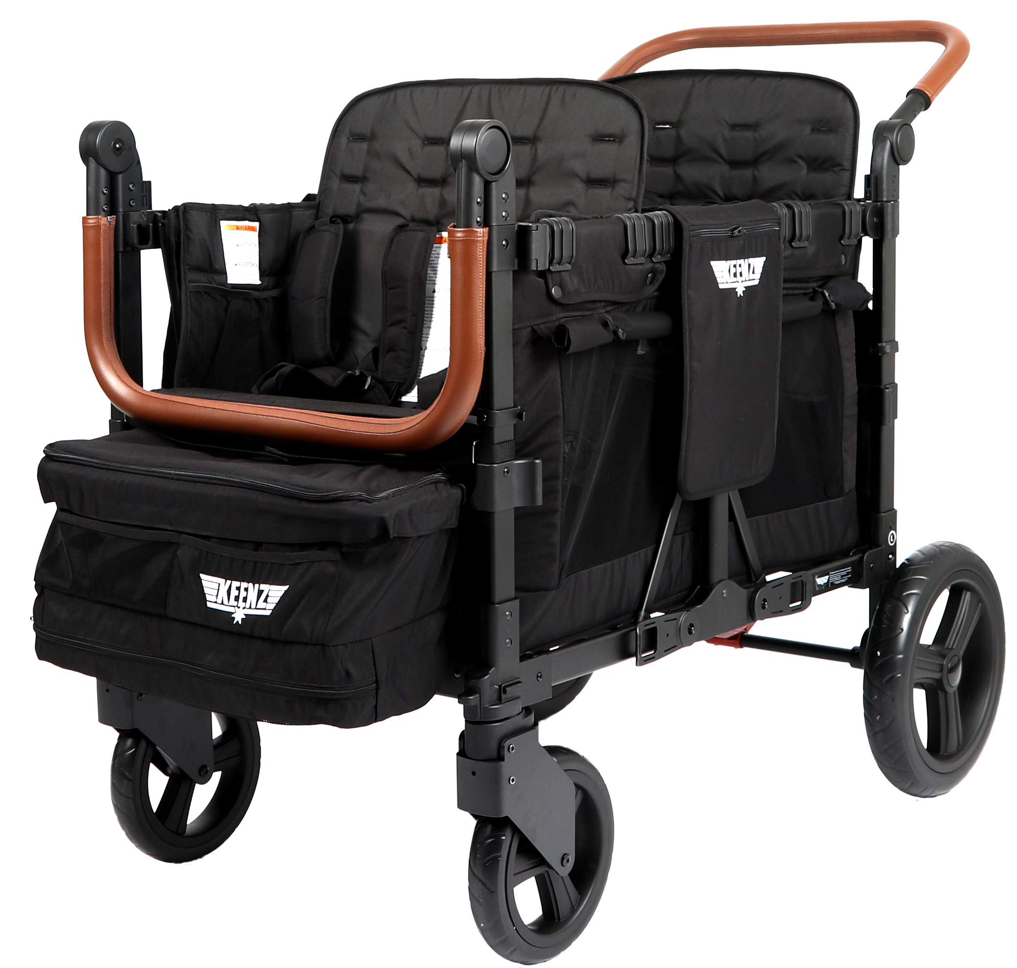 Keenz Vyo͞o The Seating Chameleon Stroller Wagon 4-Passengers Keenz Stroller Wagons