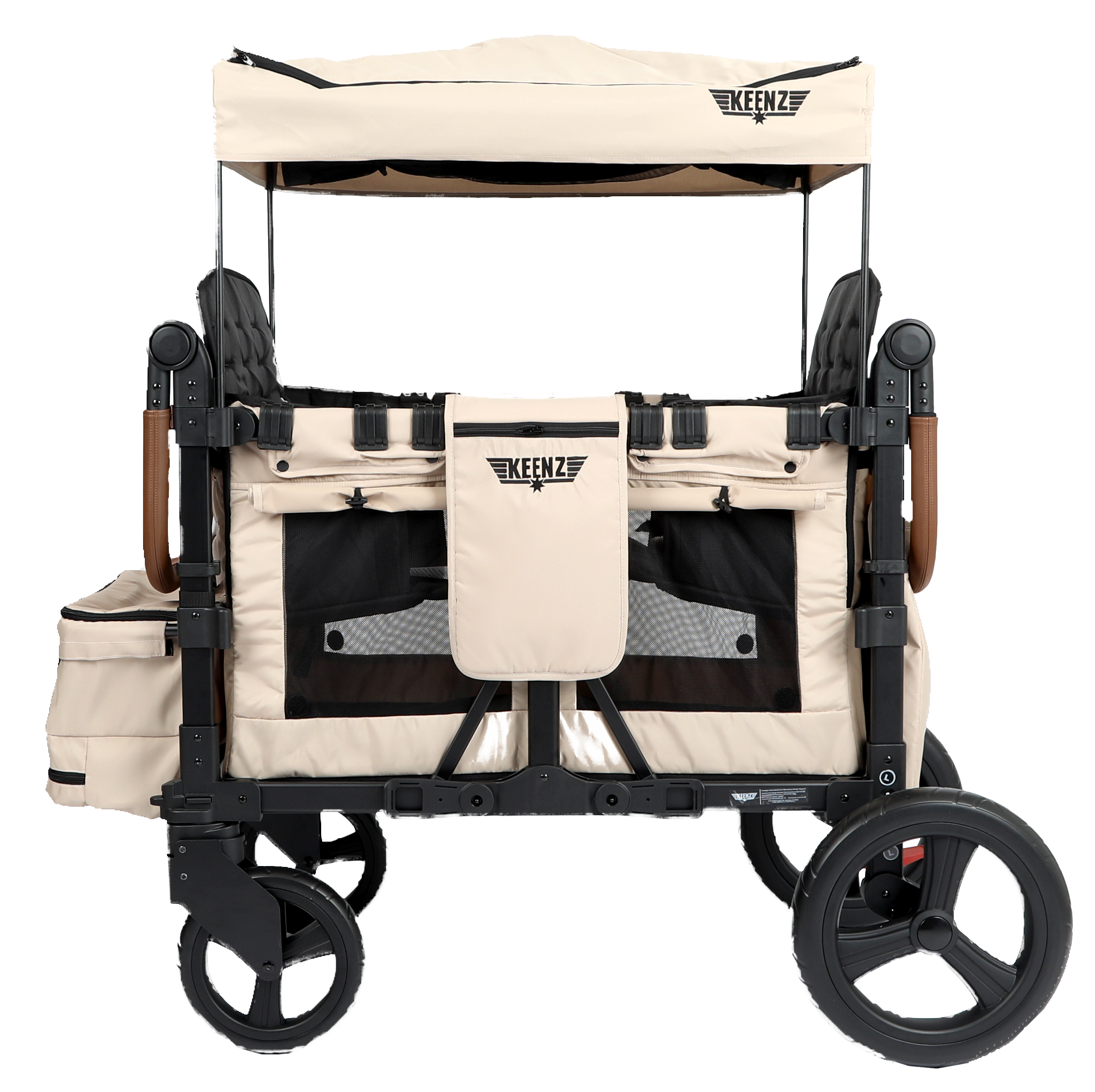 Keenz Vyo͞o The Seating Chameleon Stroller Wagon 4-Passengers Keenz Stroller Wagons Mocha