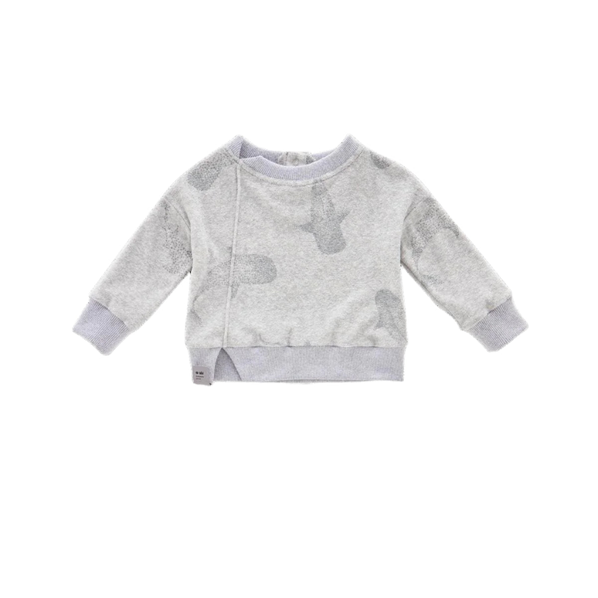Baby Terry Sweatshirt - Heather Grey