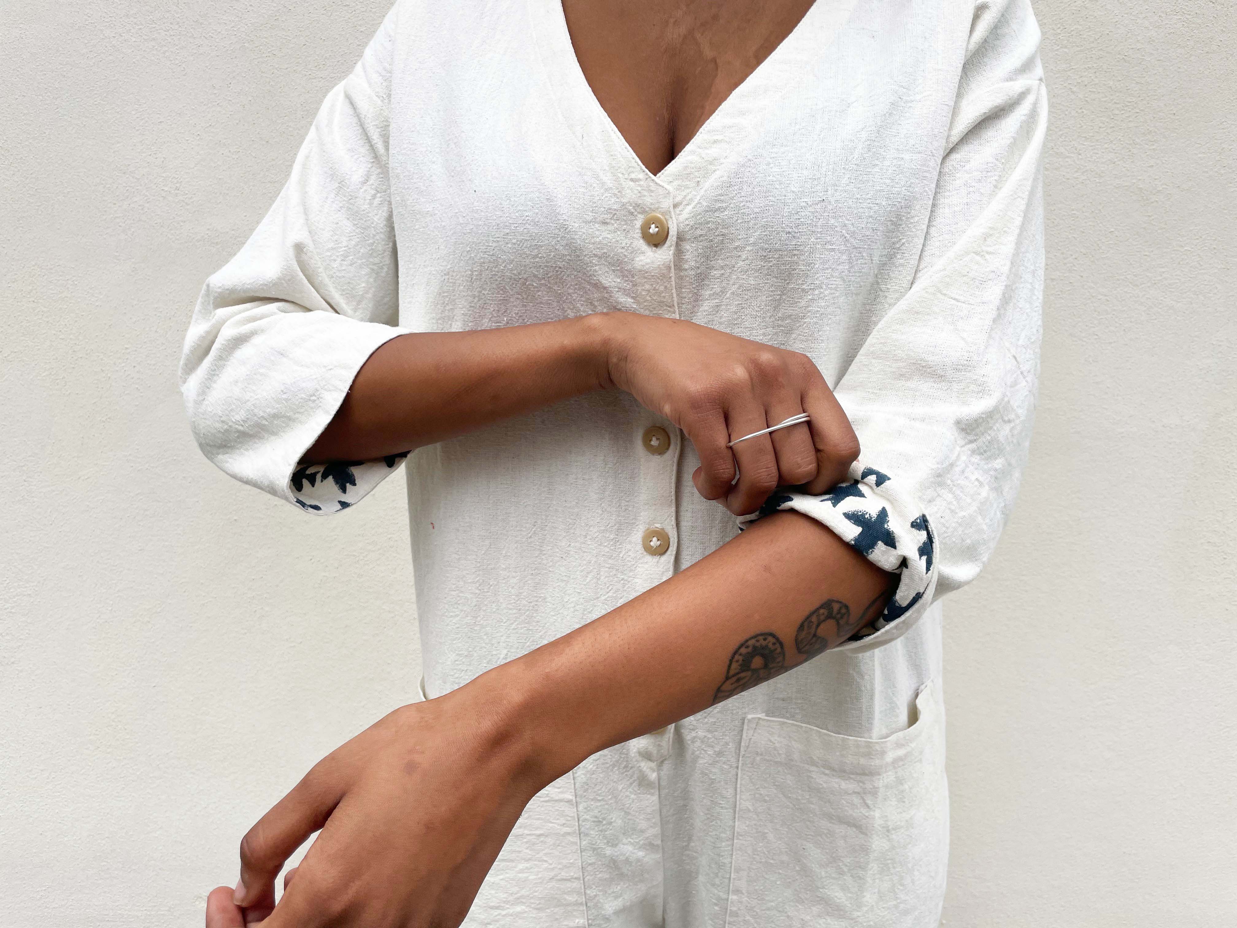 Liberté White Jumpsuit