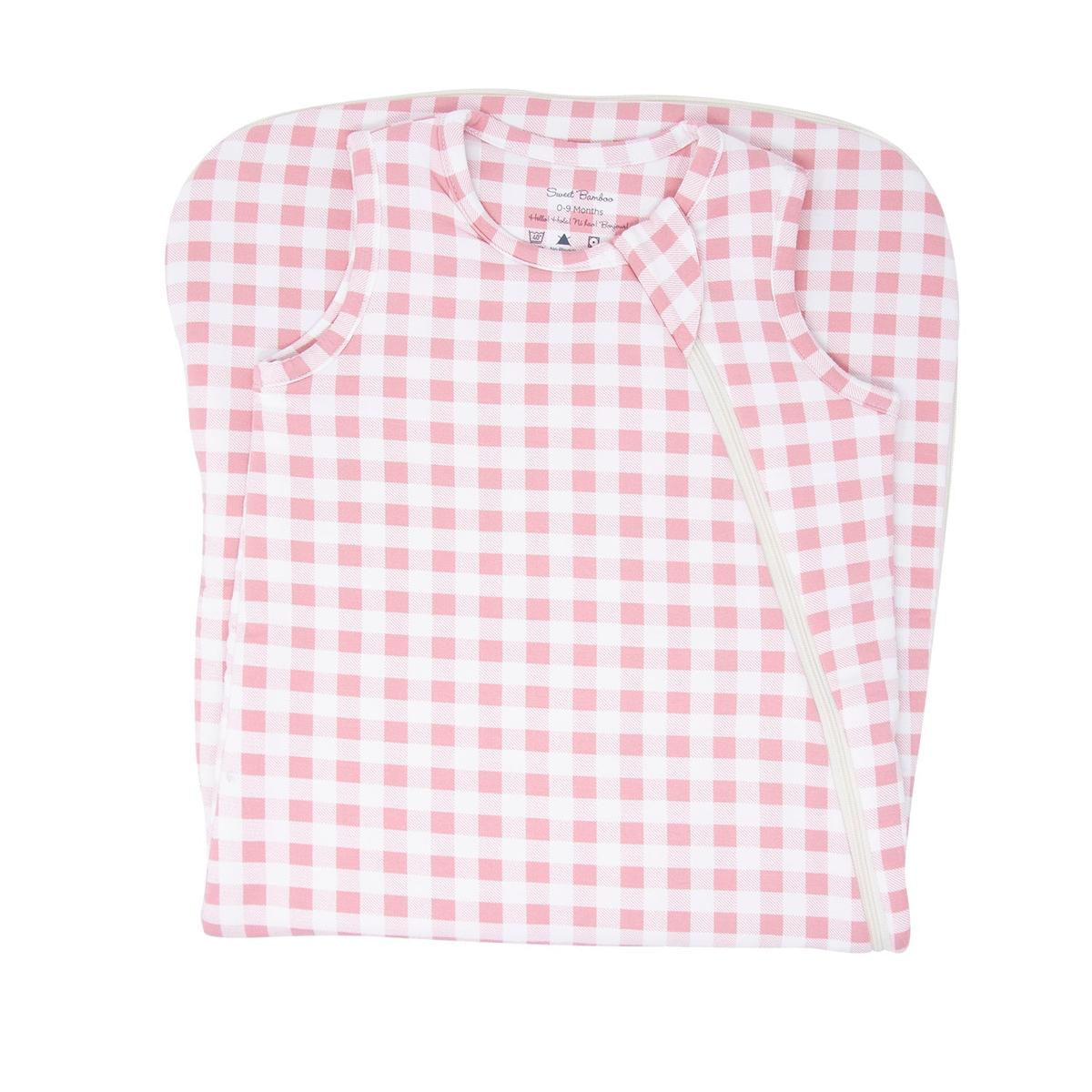 1.5 TOG Sleep Sack - Pink Gingham