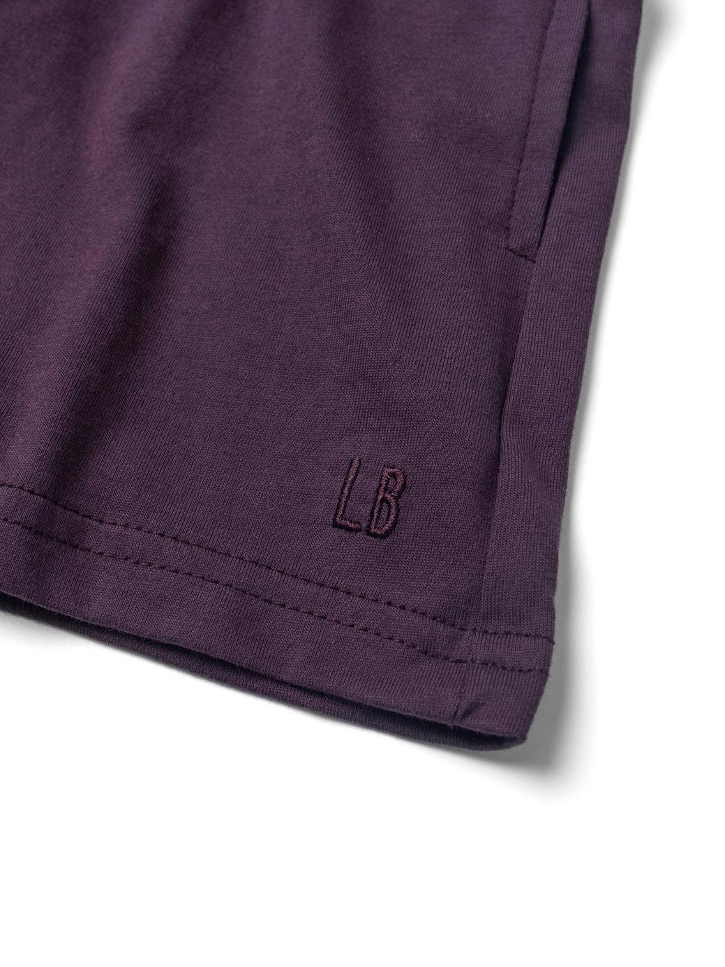 Gym Short - Plum