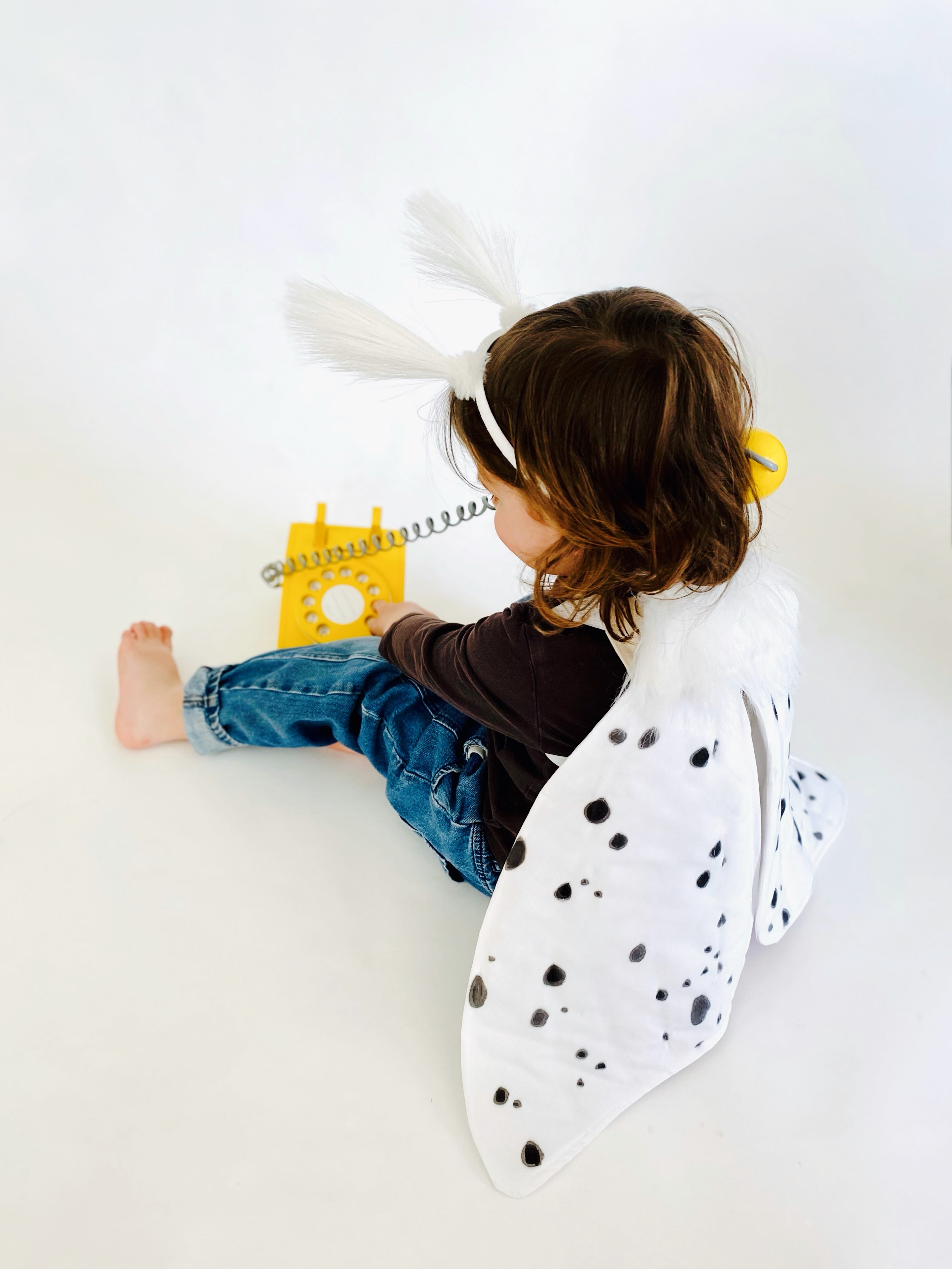 Leopard Moth Costume Wings Pretend Play Jack Be Nimble Kids