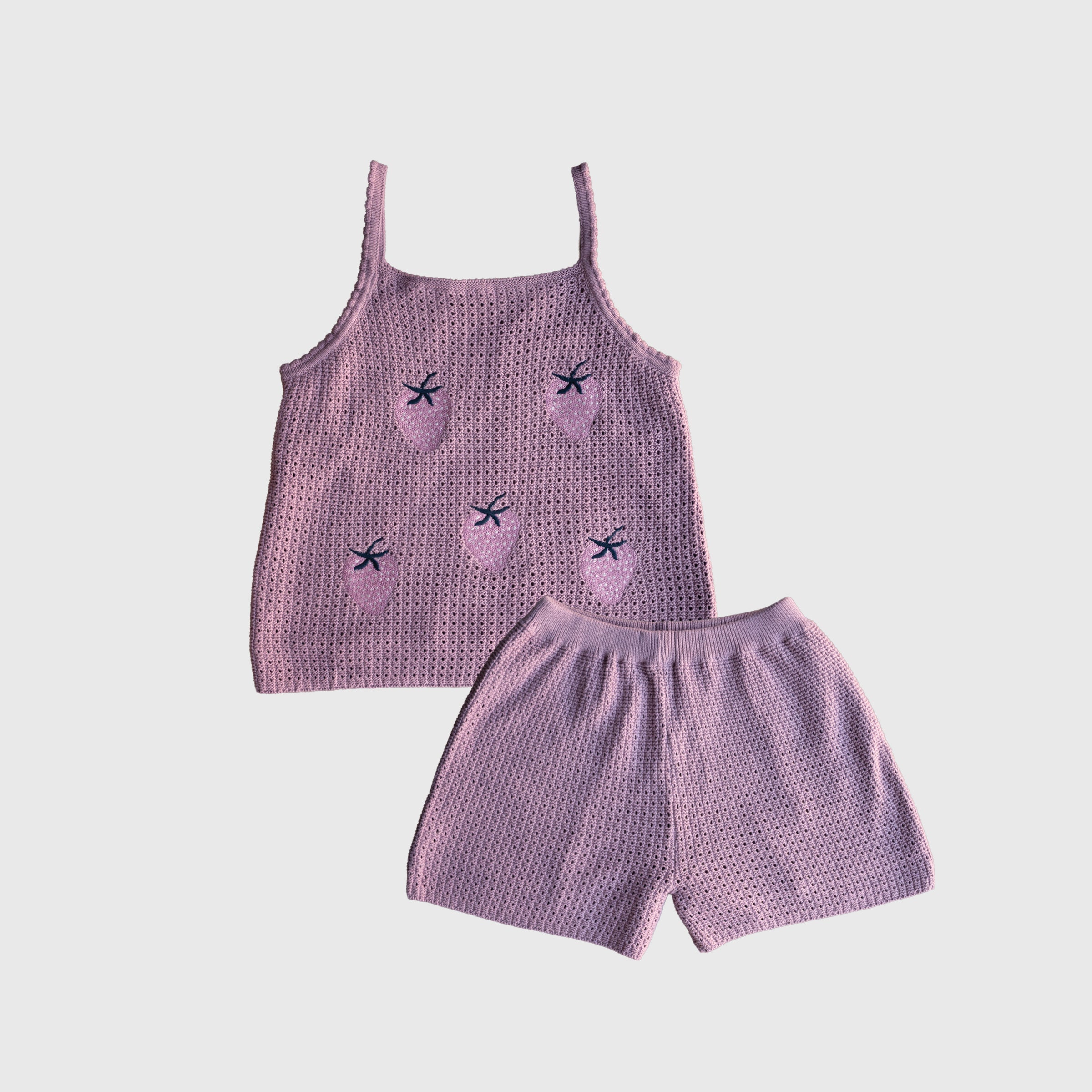 Women's Knit Short Set | Matilda