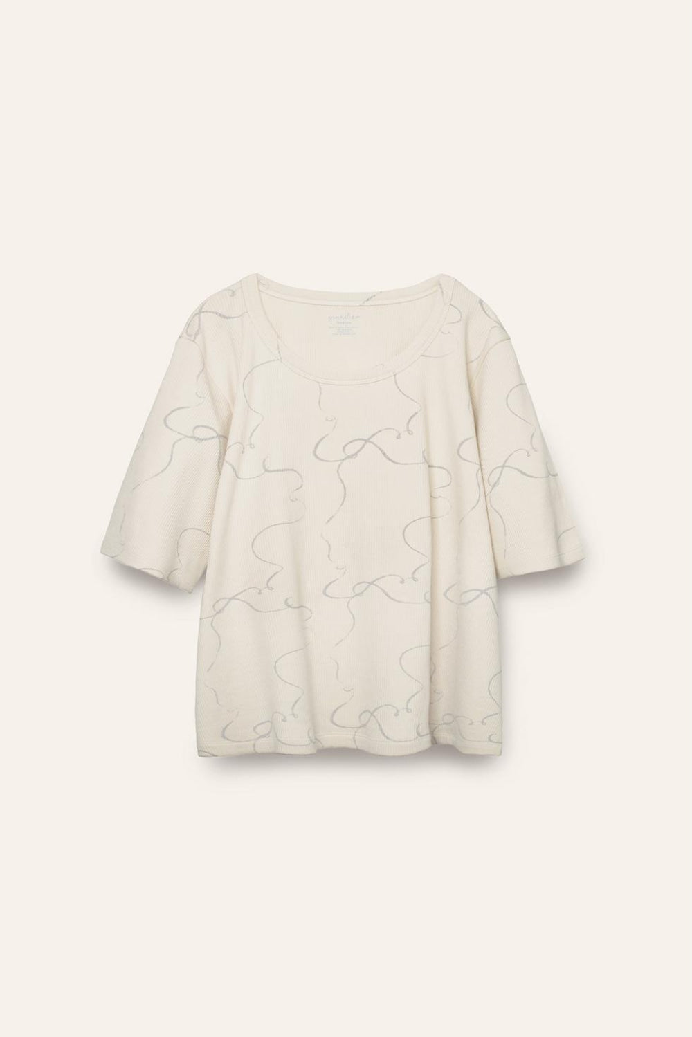 Women's Organic Pima Cotton Lounge Tee - Breeze