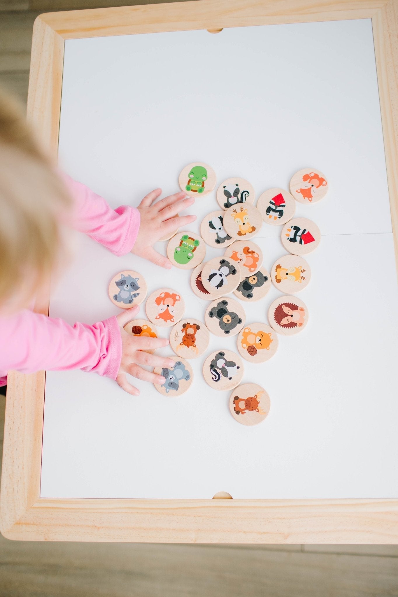 Woodland Matching Tiles Tile Toys Bannor Toys