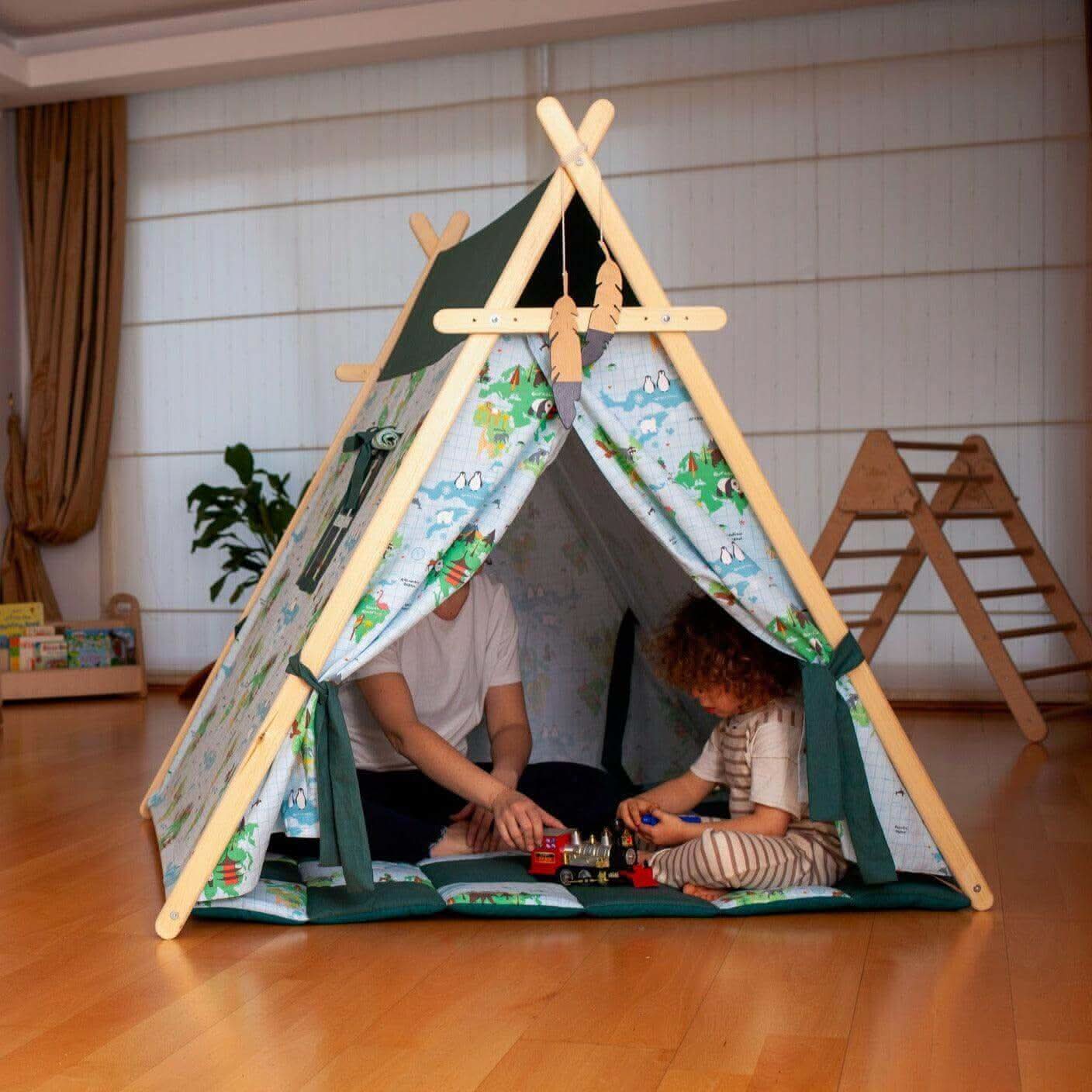 Play Tent and Play Mat / World Map