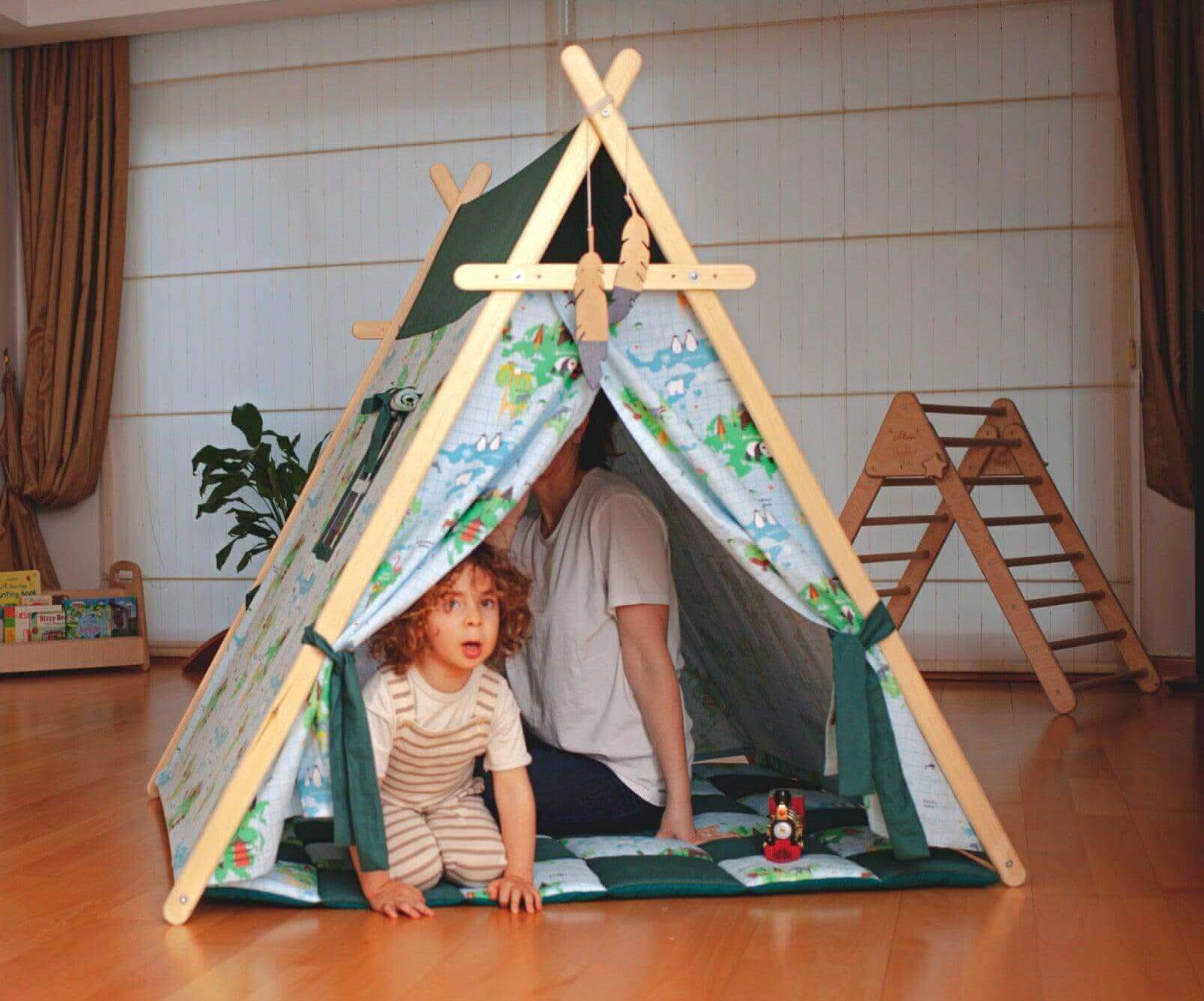 Play Tent and Play Mat / World Map