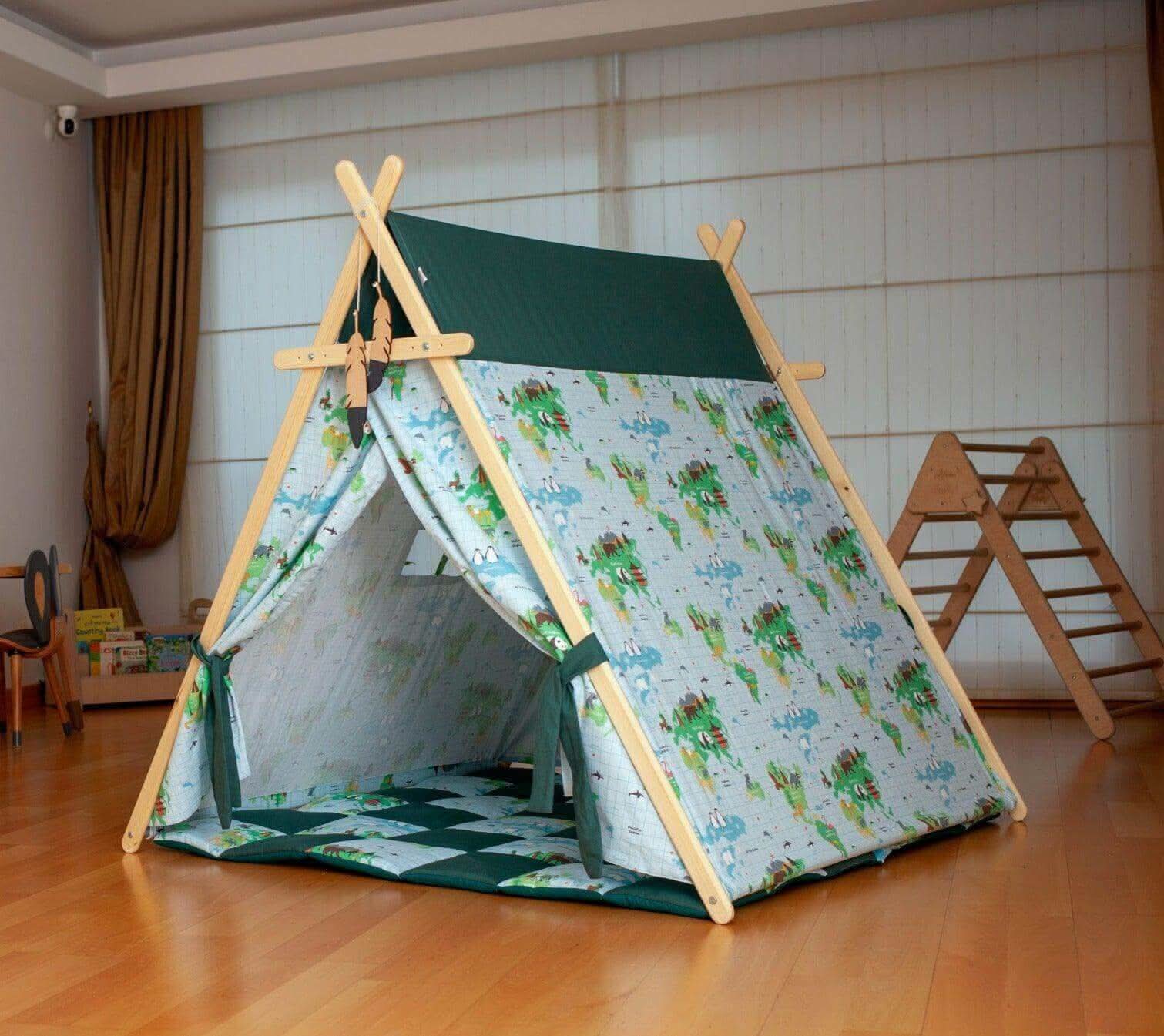 Play Tent and Play Mat / World Map