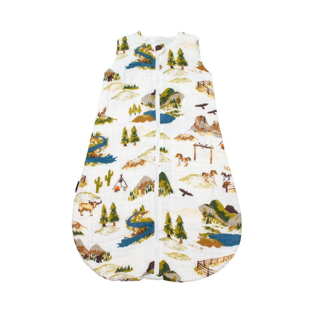 Wyoming Classic Muslin Bedtime Sleeper Bedtime Sleeper Bebe au Lait