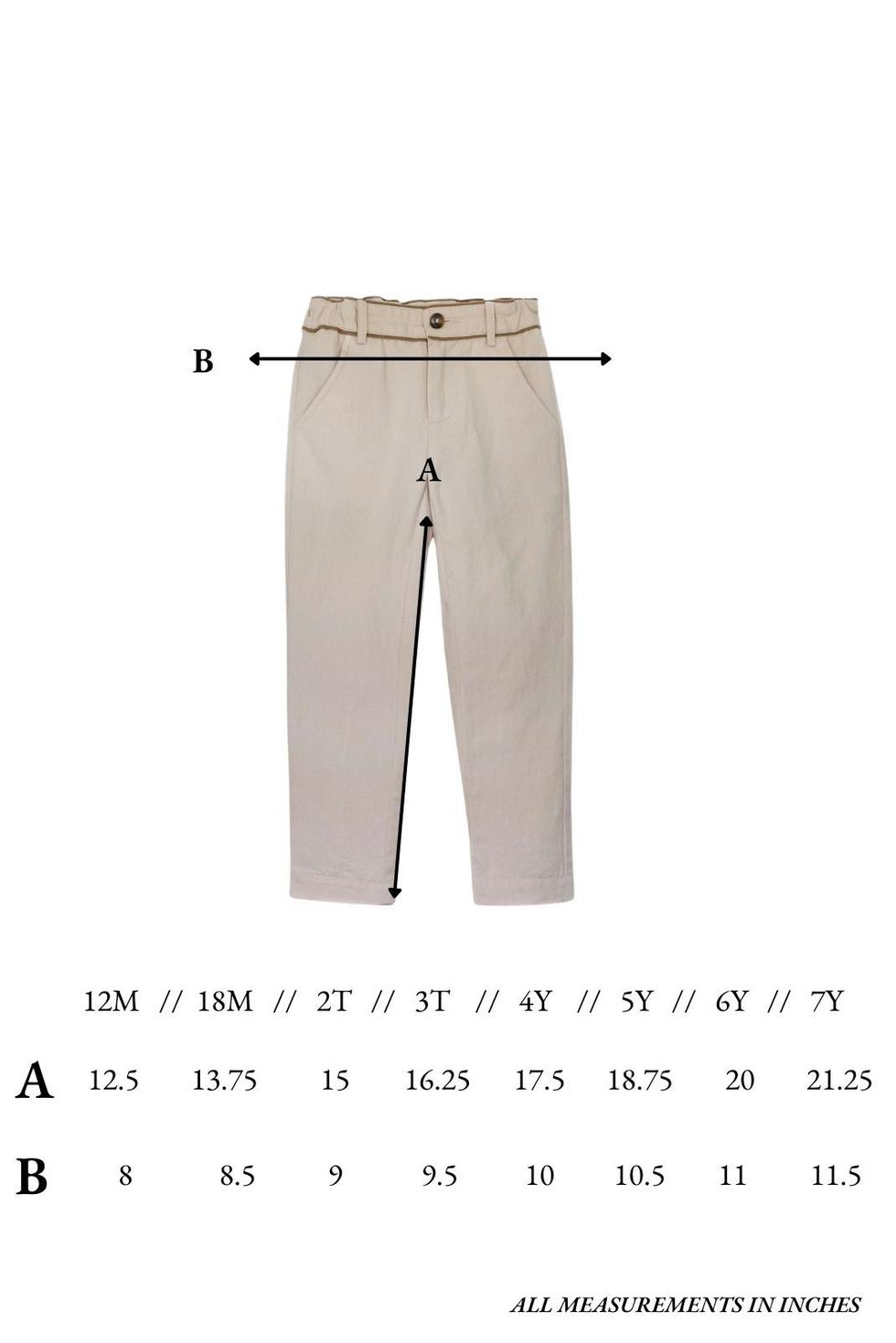 Benjie Pant in Stucco