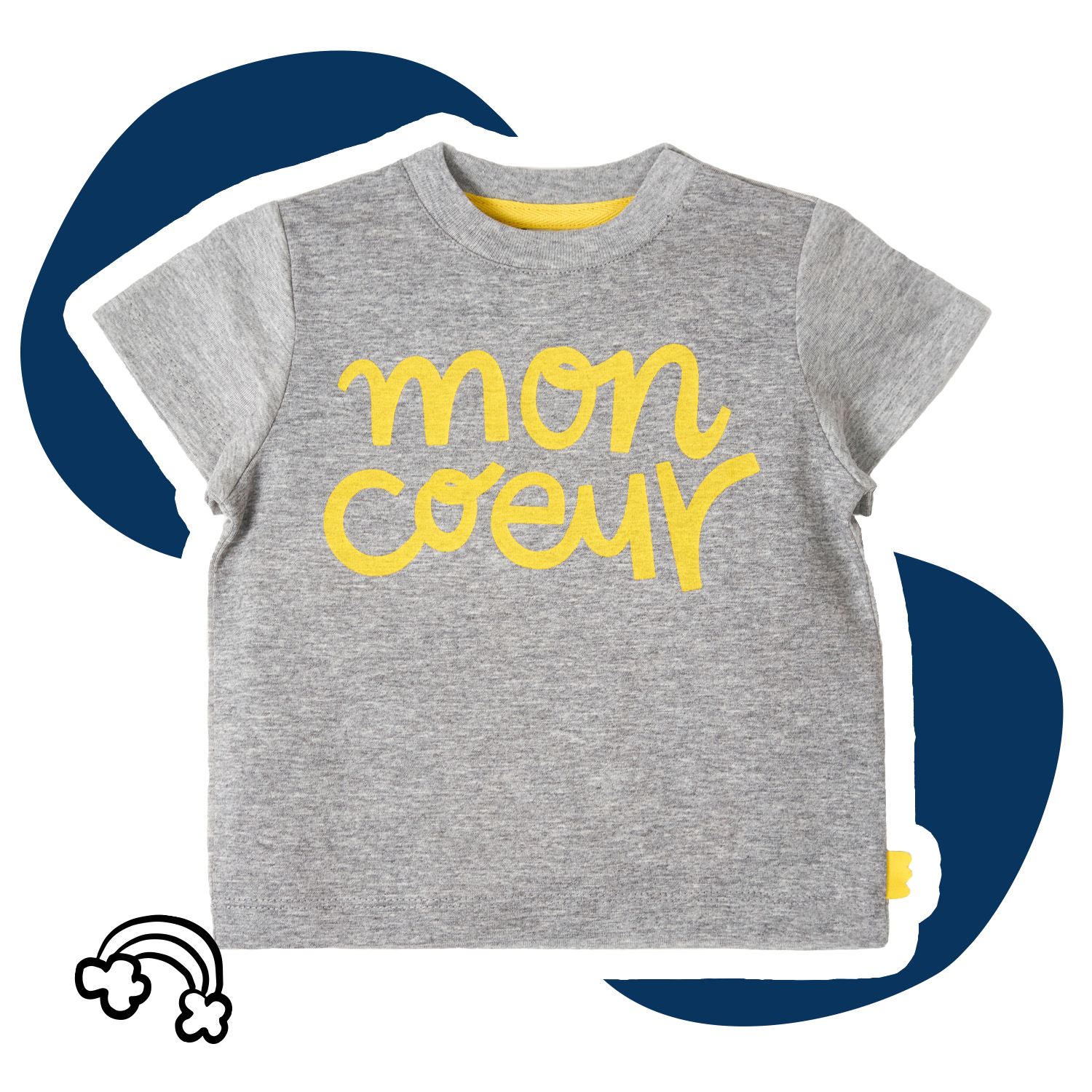 Mon Coeur T-Shirt - Grey