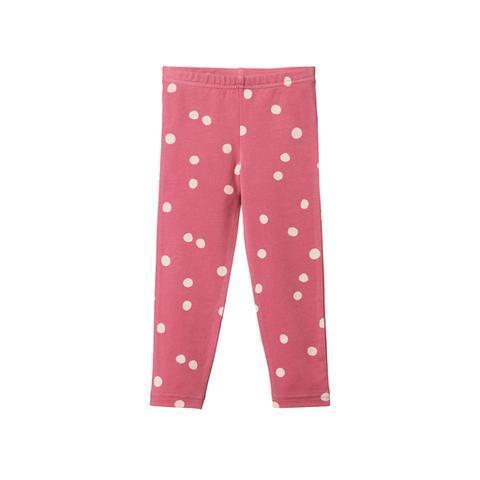 Baby Leggings - Speckle Raspberry Print