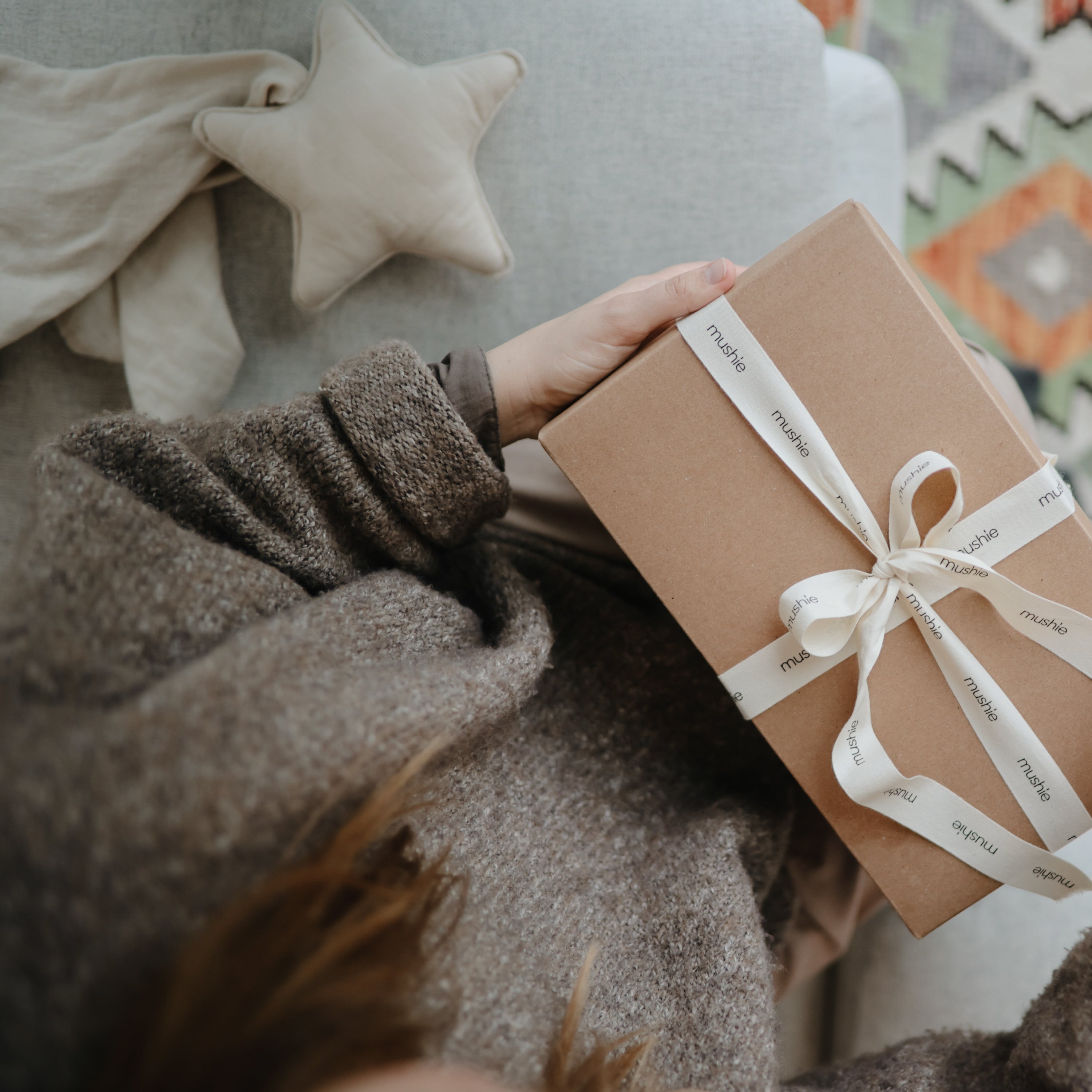 Star Lovey Blanket Blanket Mushie