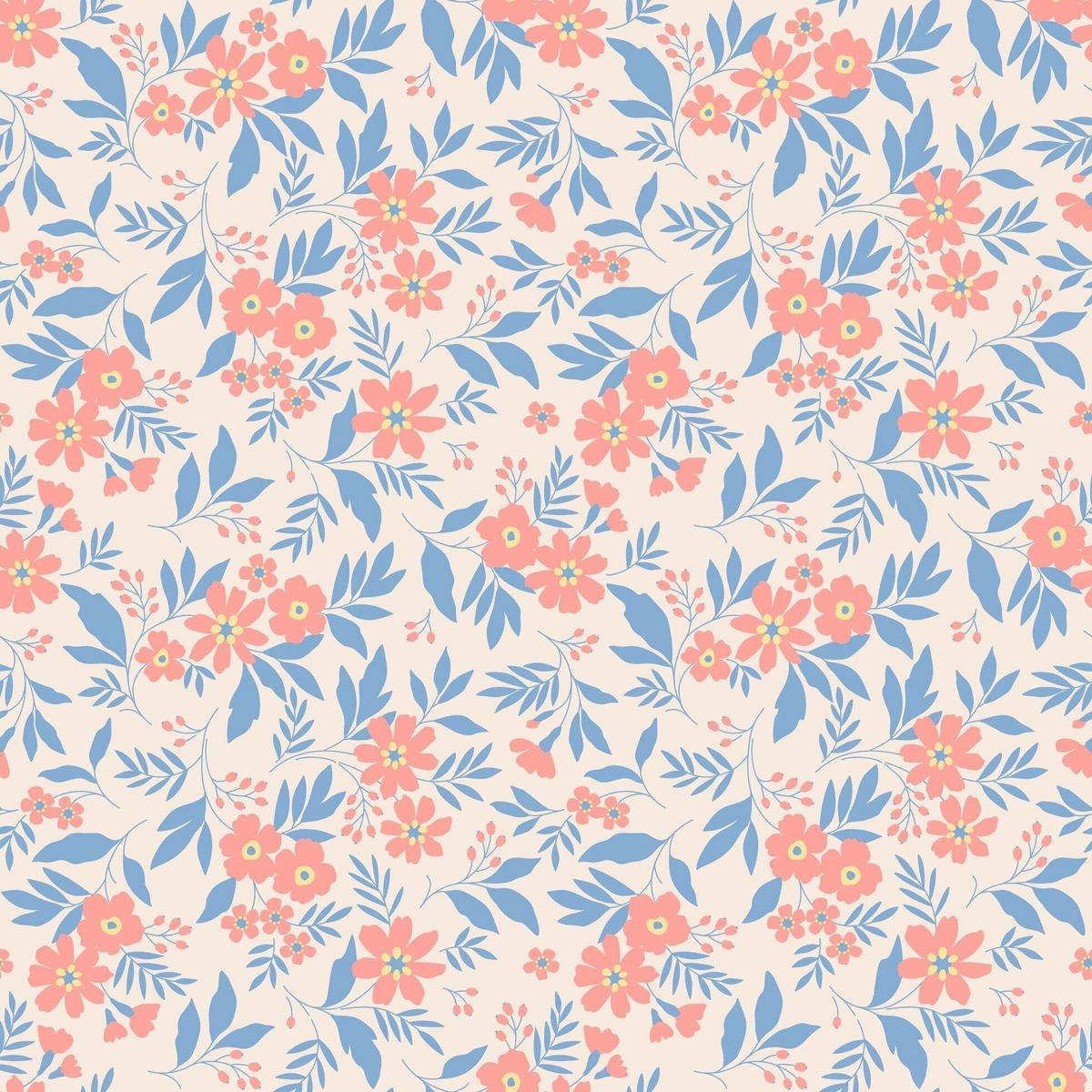 Zipper Footie - Vintage Flower Pink